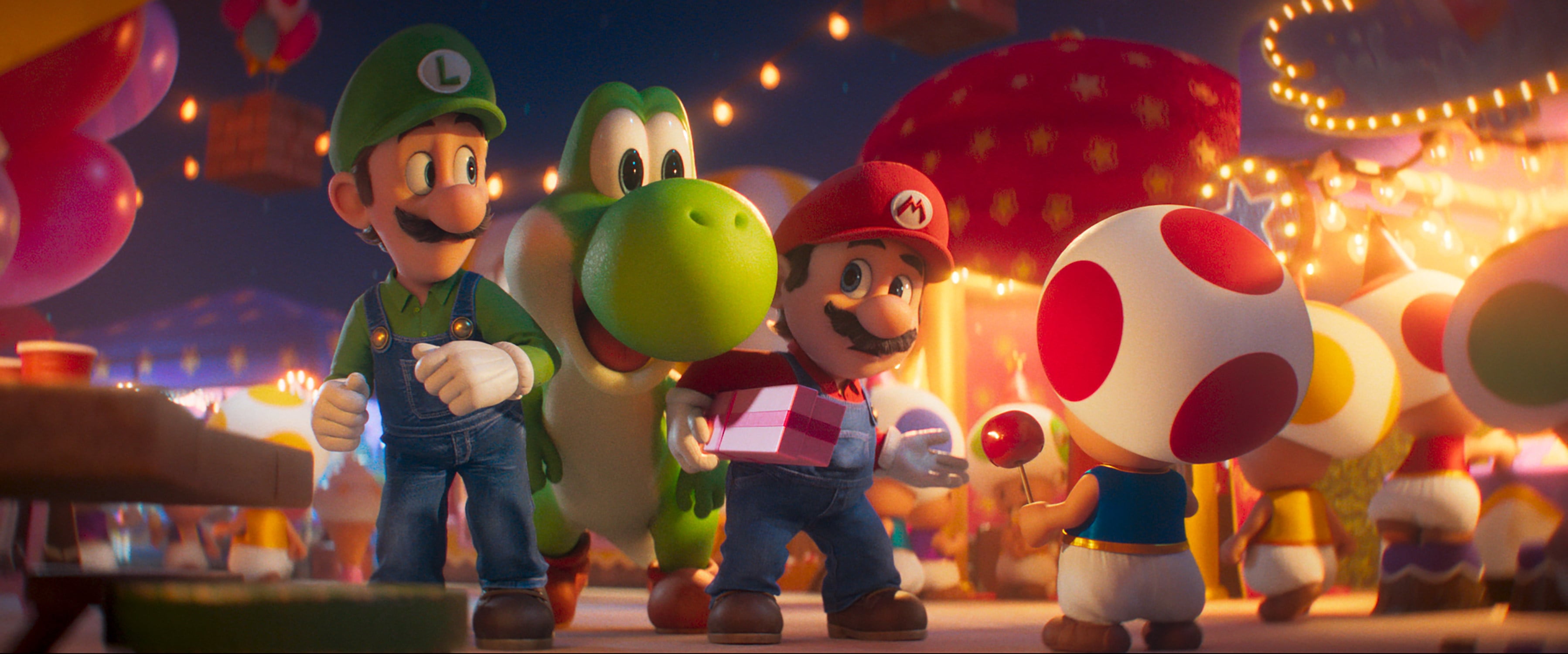 A still from The Super Mario Galaxy Movie, the new film in the long-running Nintendo franchise based on the Italian plumber created by Shigeru Miyamoto. Photo: Courtesy of Nintendo and Illumination
