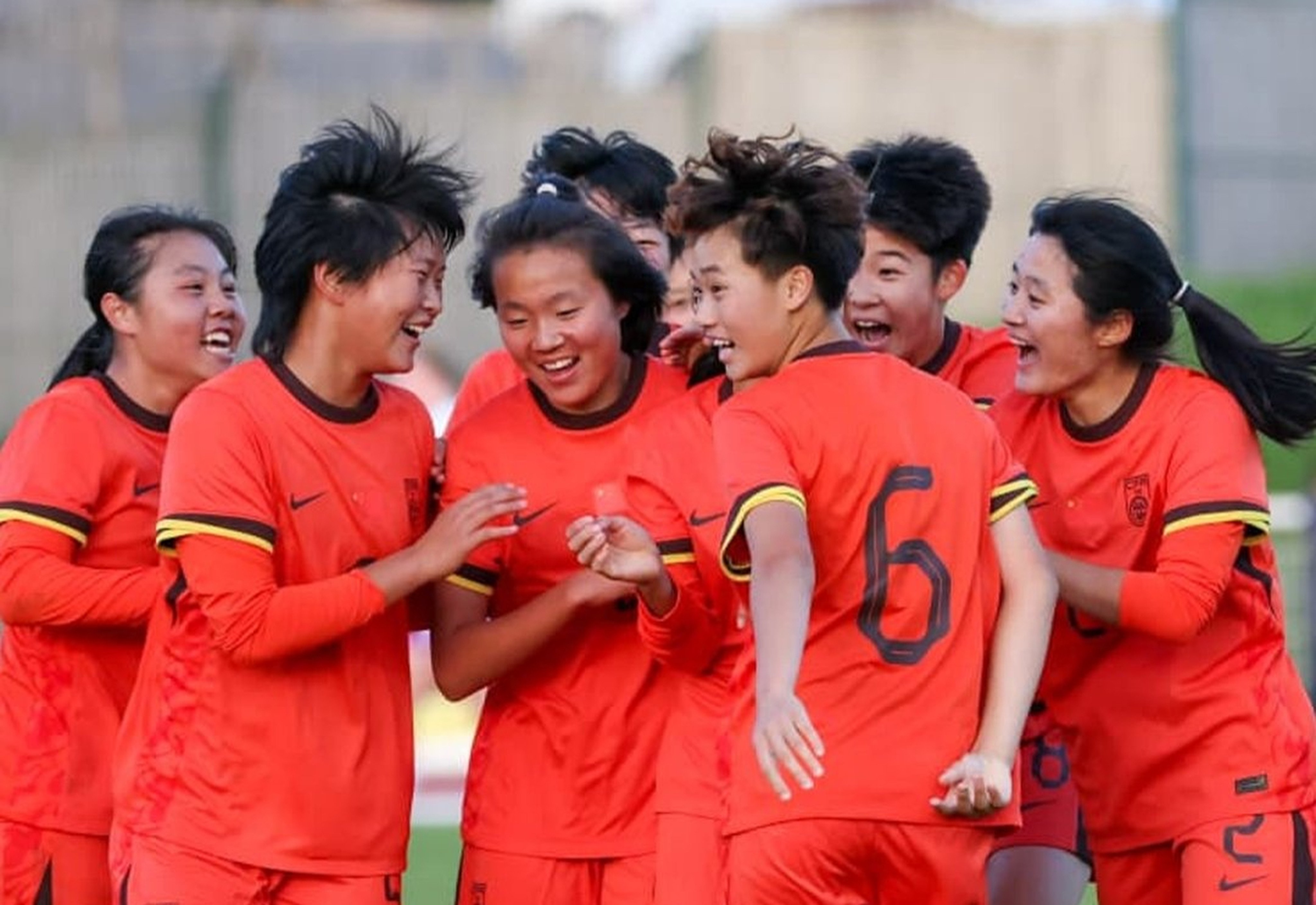 China beat England 1-0 in their opening match in Pouzauges on Monday. Photo: Handout
