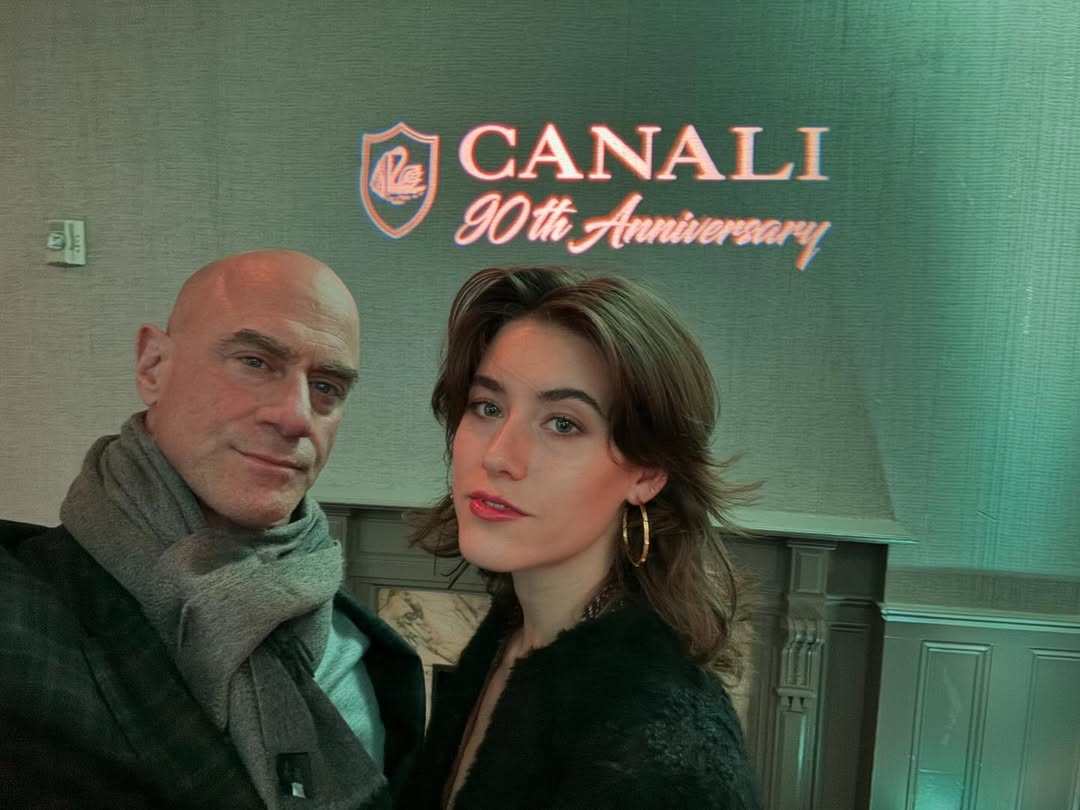 Law & Order: Special Victims Unit star Christopher Meloni and his daughter, Sophia, who has directed a film that features her father. Photo: @chris_meloni/Instagram