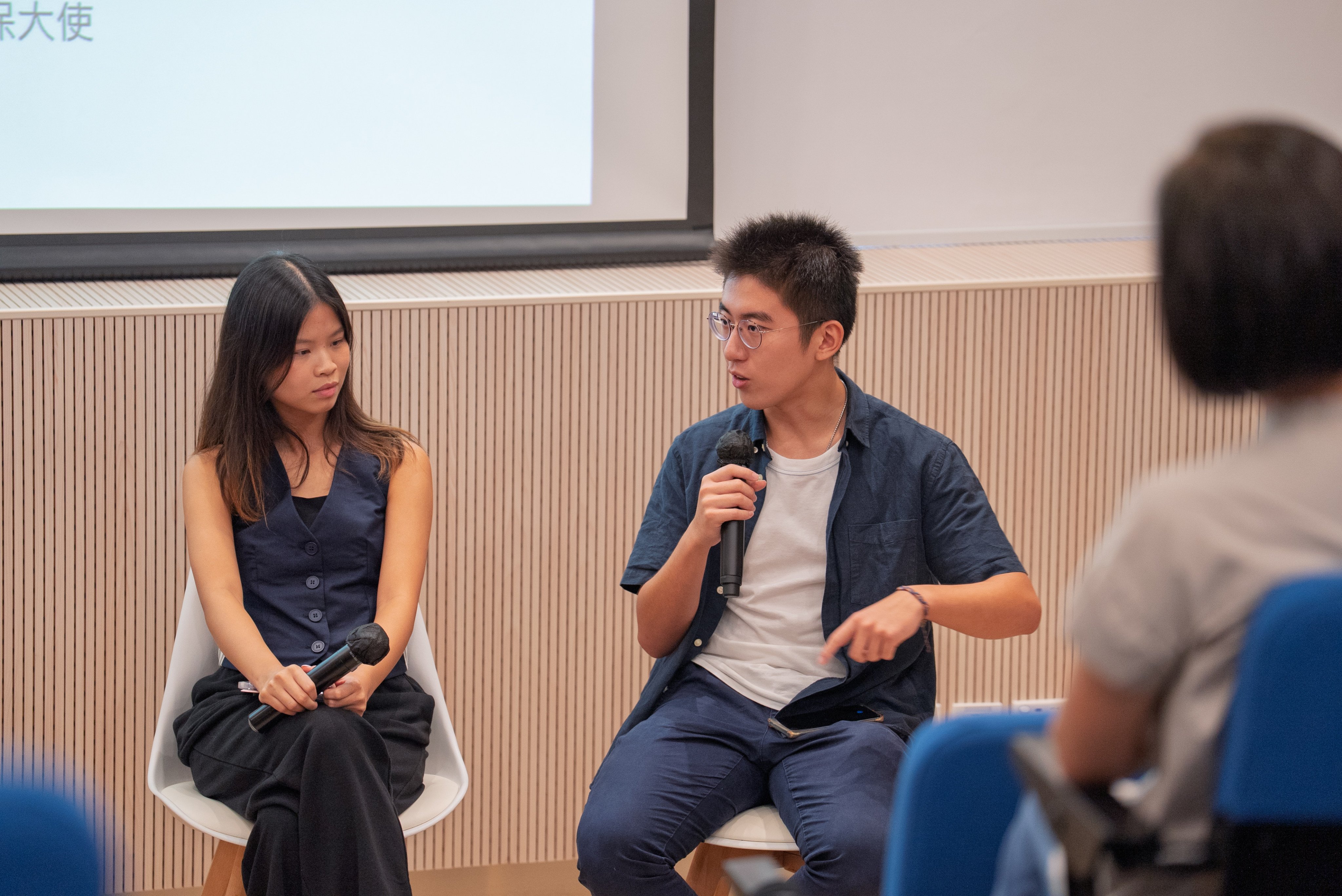 Charlie Yip (left) and Valentin Shen (right) hope to inspire change in Hong Kong. Photo: Handout