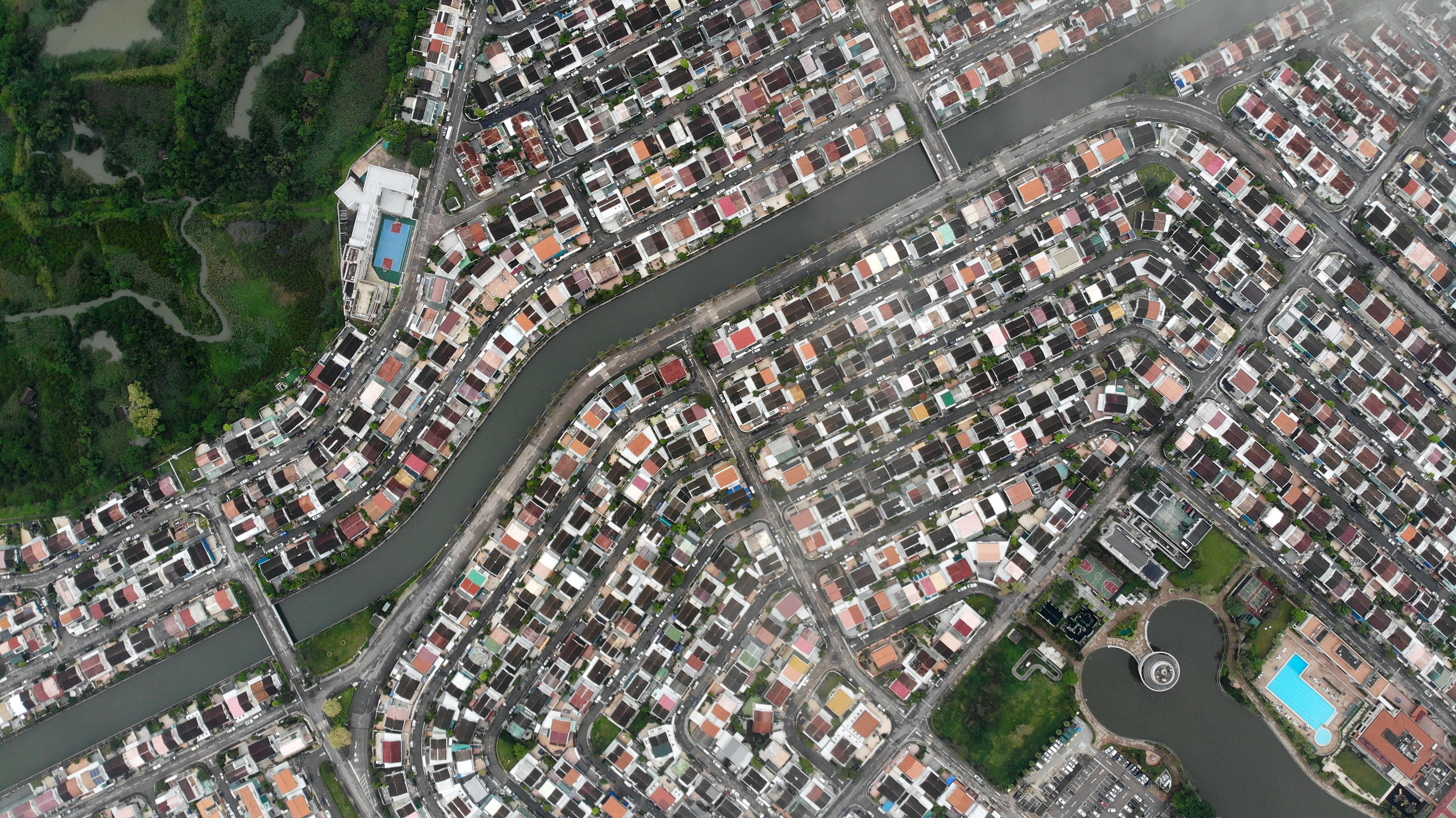 The baby was found unconscious at home in Fairview Park, Yuen Long. Photo: Martin Chan