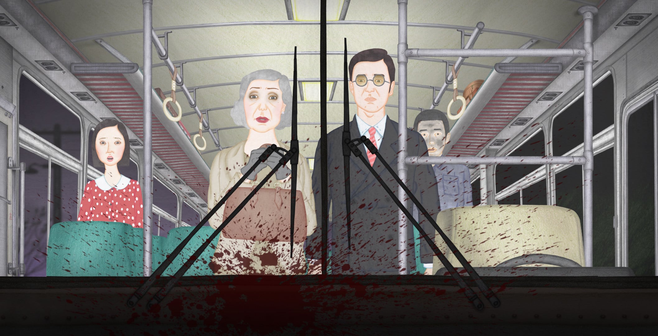 A still from Night Bus (2019).