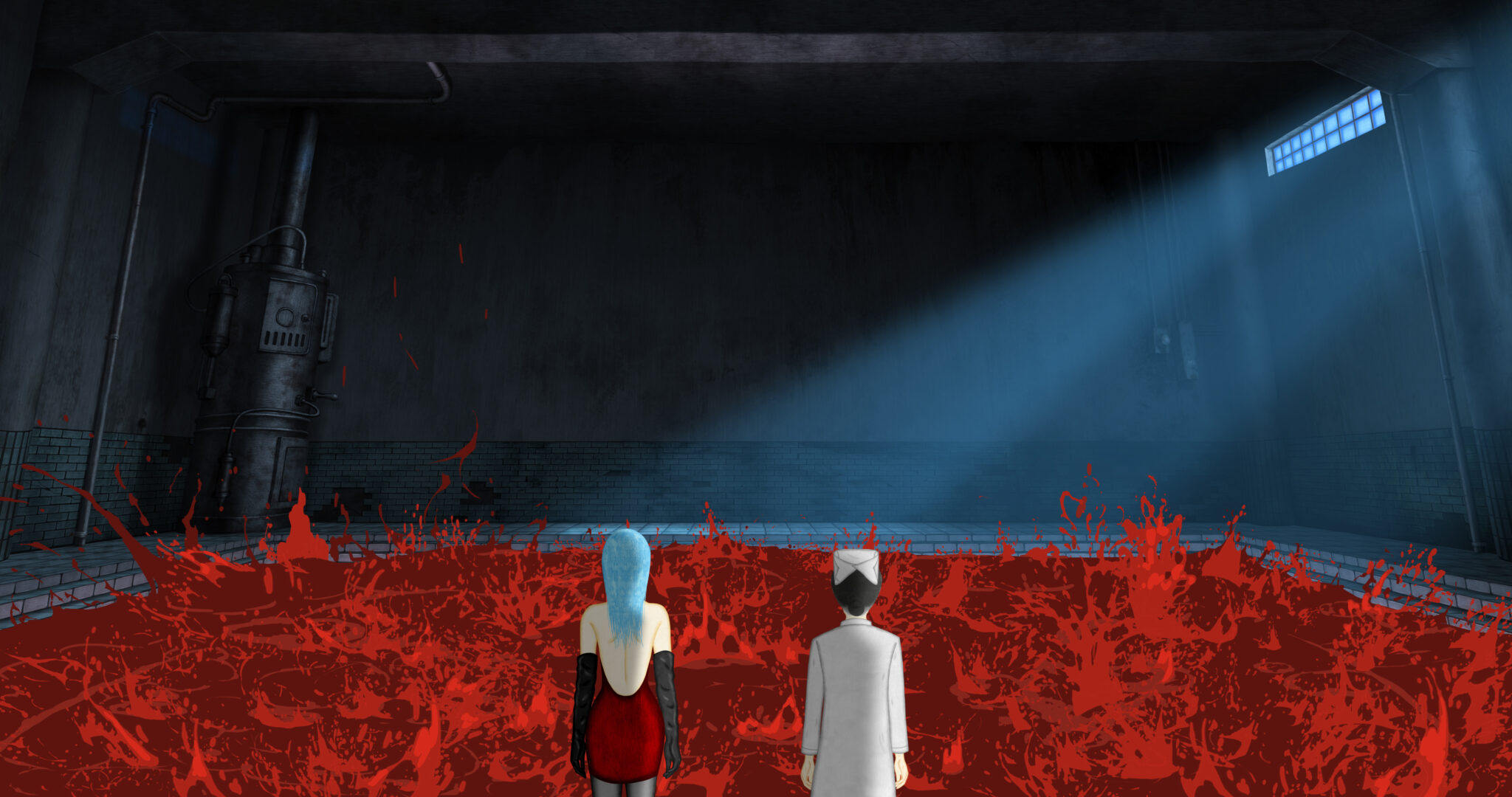 A still from Praying Mantis (2025), an animated short film co-directed by Taiwanese director Joe Hsieh and Hong Kong arthouse auteur Yonfan. Image: handout