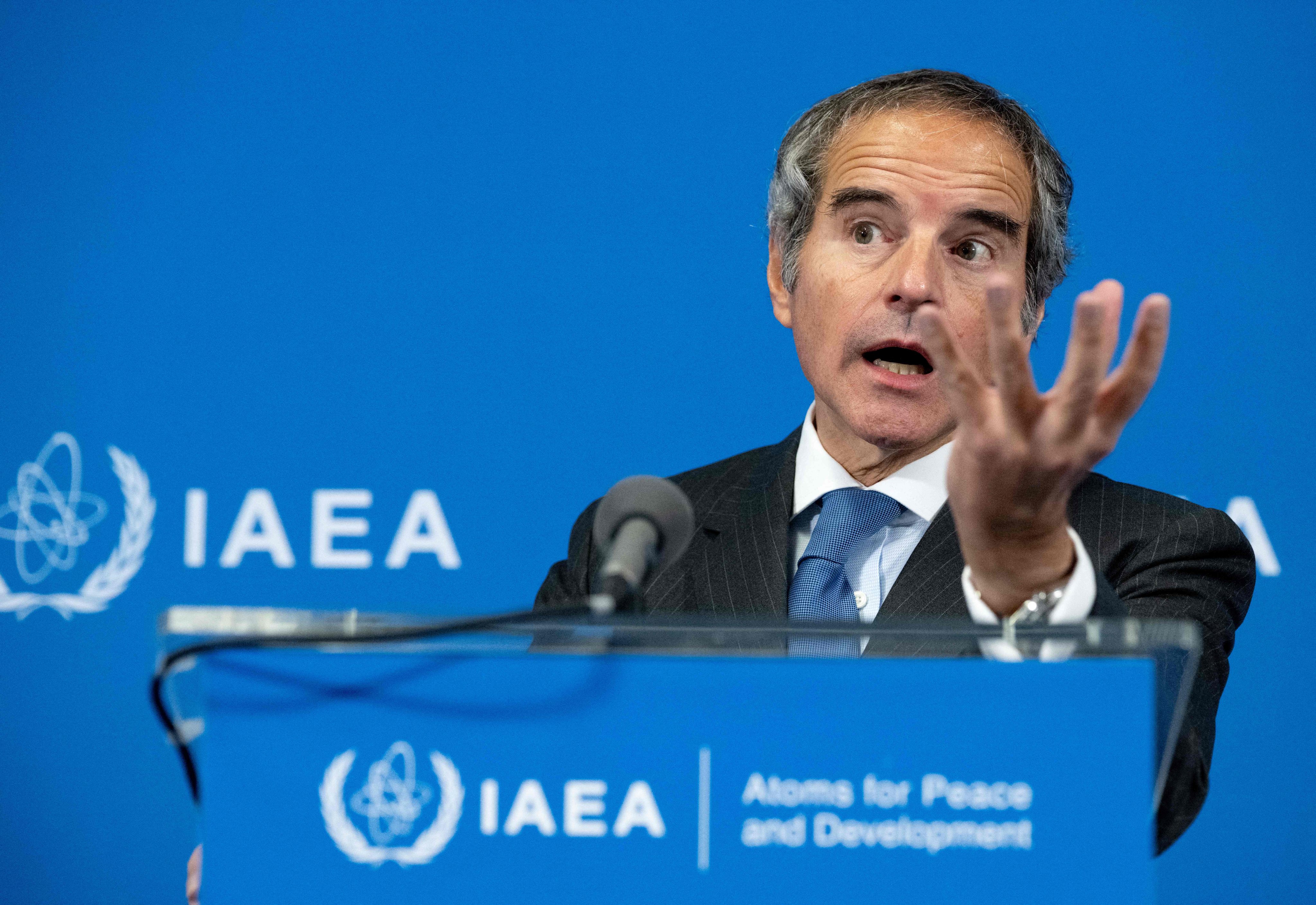 Director General of the International Atomic Energy Agency (IAEA) Rafael Grossi. Photo: AFP