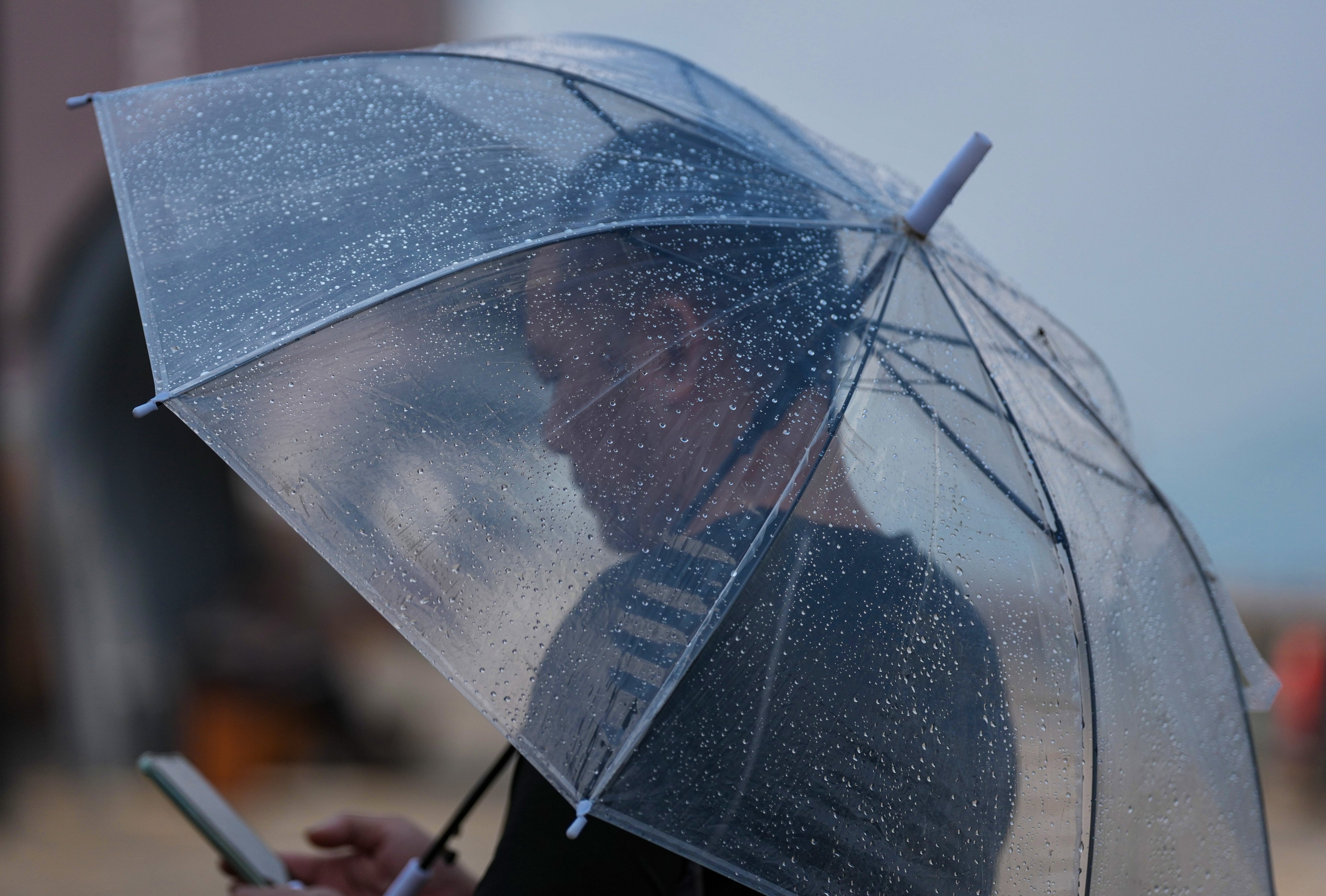 The Observatory has said that showers will be heavier locally in some areas. Photo: Karma Lo