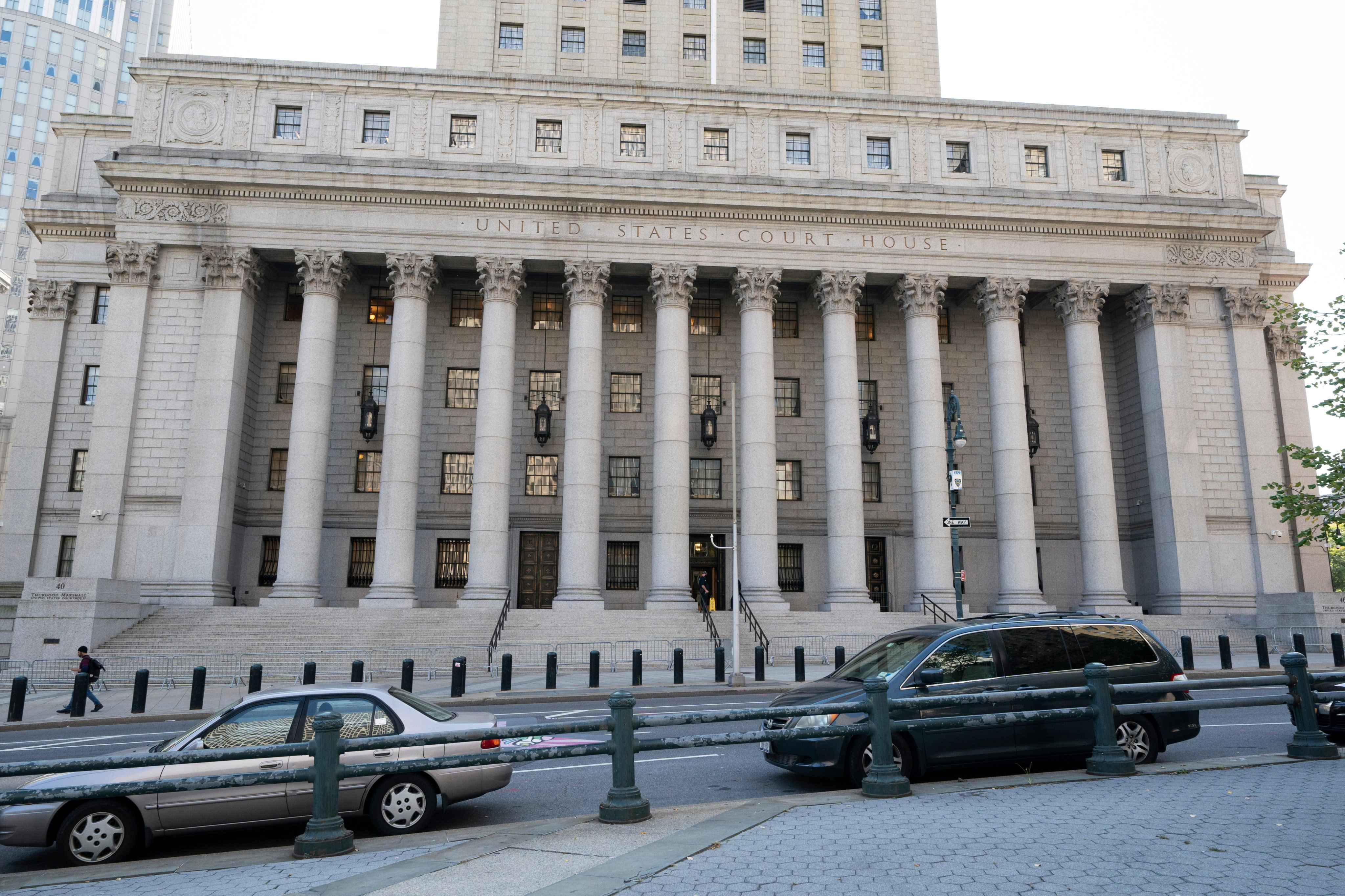 The Thurgood Marshall United States Courthouse on Foley Square, New York, where the 2nd US Circuit Court of Appeals is headquartered. Photo: AP