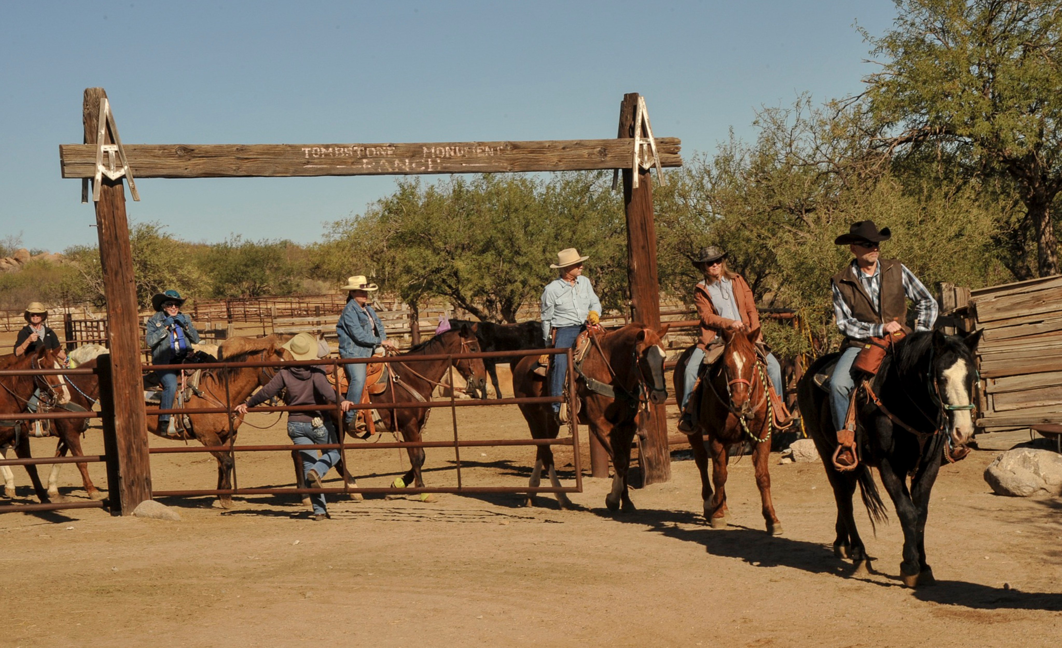 Skillcations blend travel with learning, such as at the Tombstone Monument Ranch in Tucson, in the US state of Arizona, which offers experiences like horse riding and ranching. Photo: courtesy of Tombstone Monument Ranch