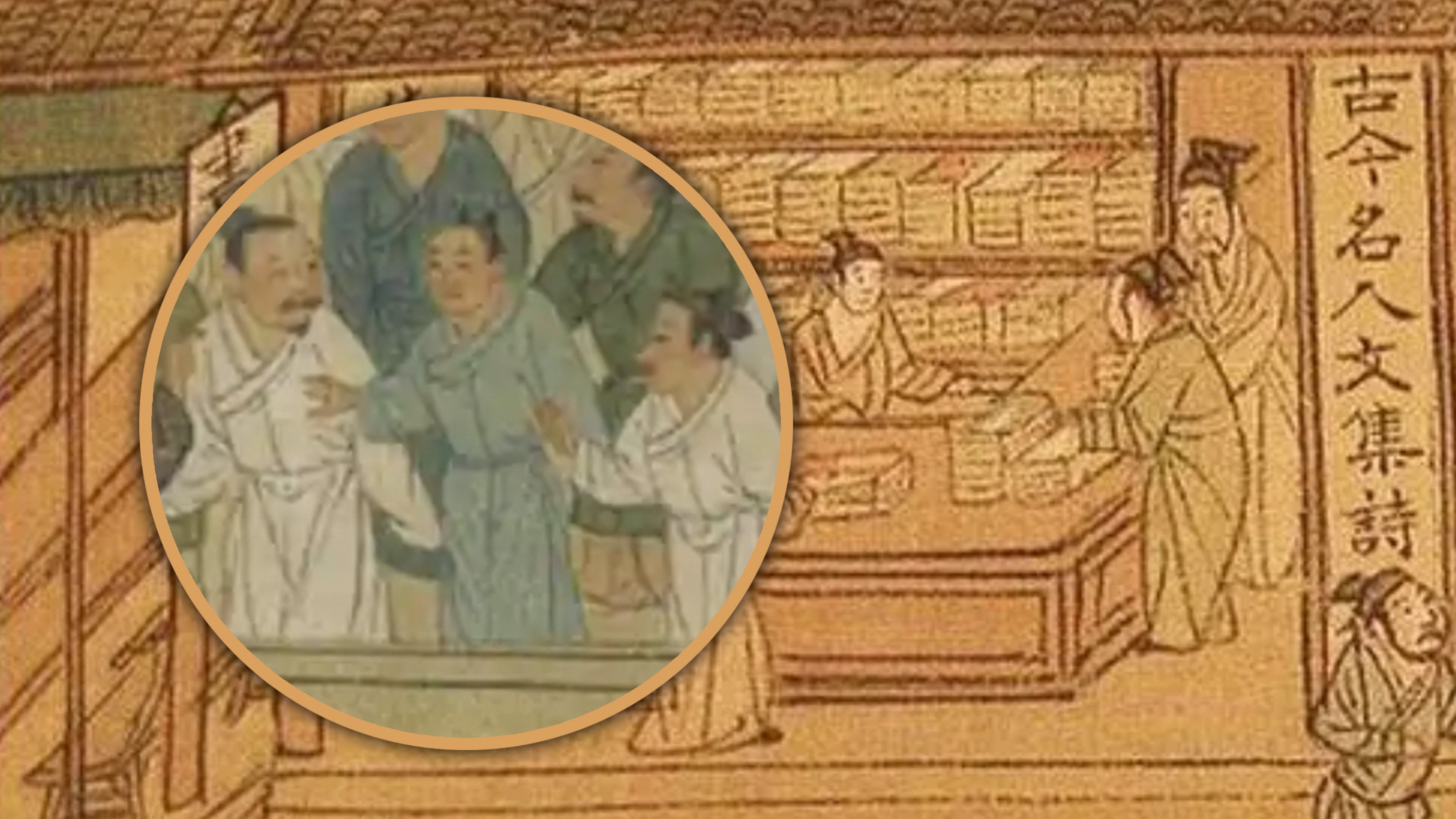 In ancient China, gossip spread through ambitious students spying on the nobility and teahouse storytellers sharing tales. Photo: SCMP composite/Baidu