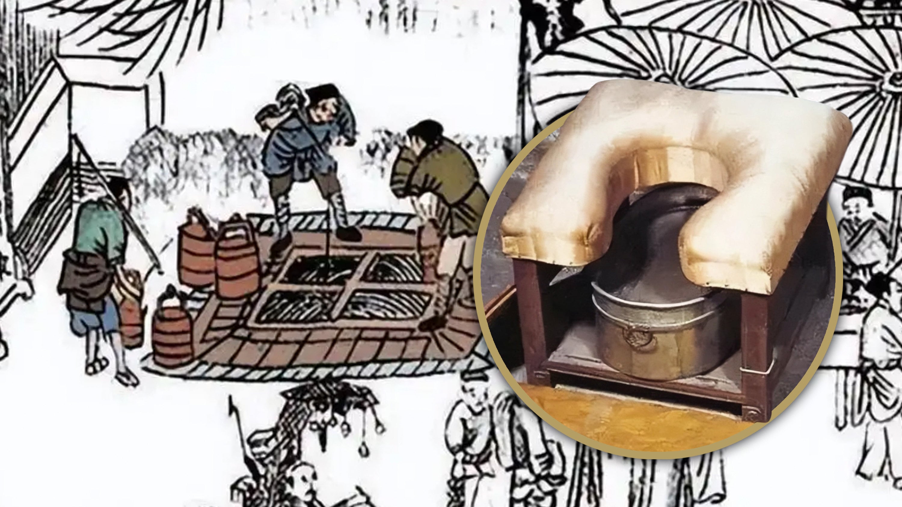 In ancient China, commoners used scrap paper for toilet hygiene while nobles opted for silk. Photo: SCMP composite/Baidu