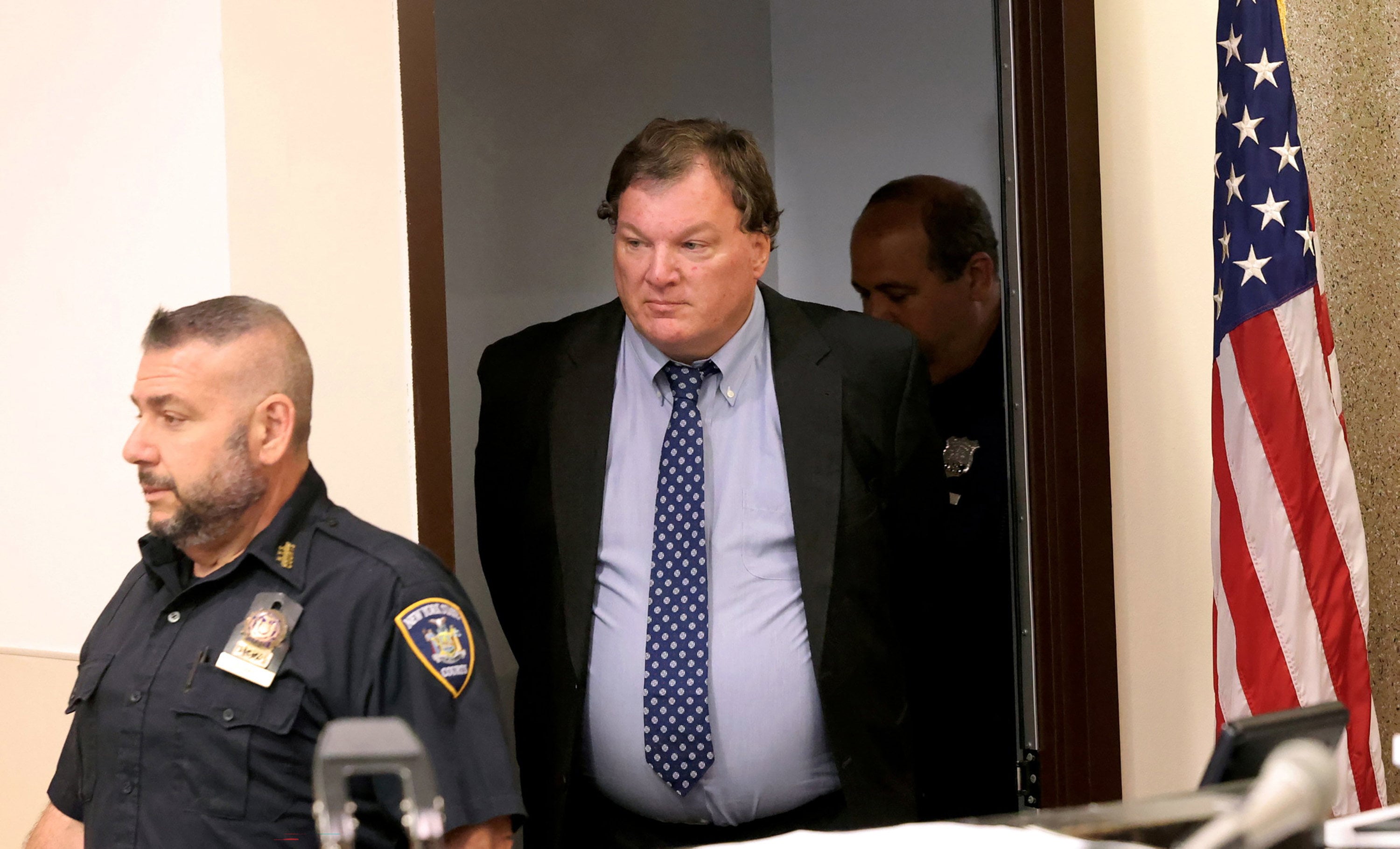 Rex Heuermann appears in Suffolk County court on June 6, 2024, in Riverhead, New York. Photo: TNS