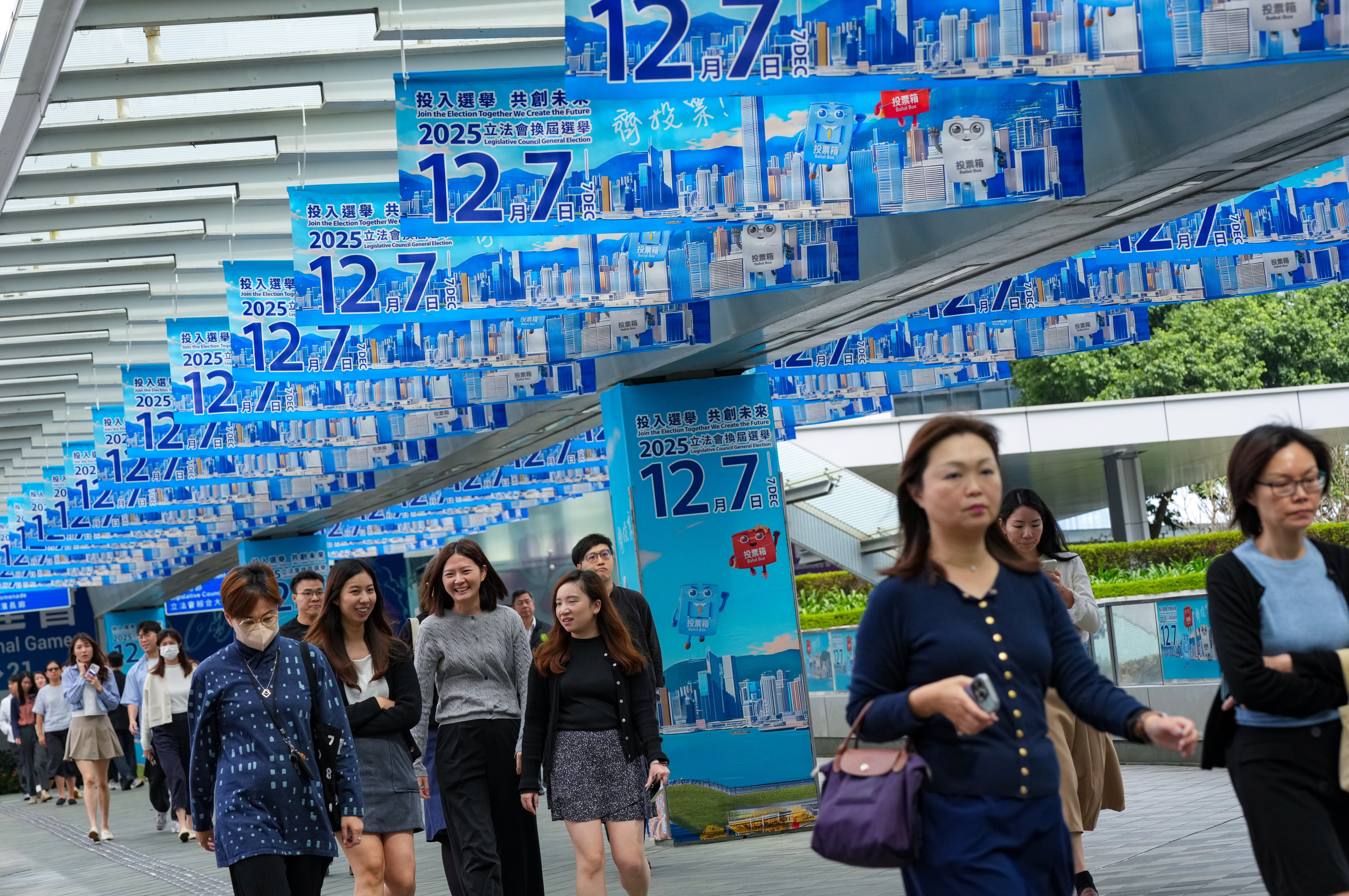 HK$149 million was spent on promoting the December election. Photo: Jelly Tse