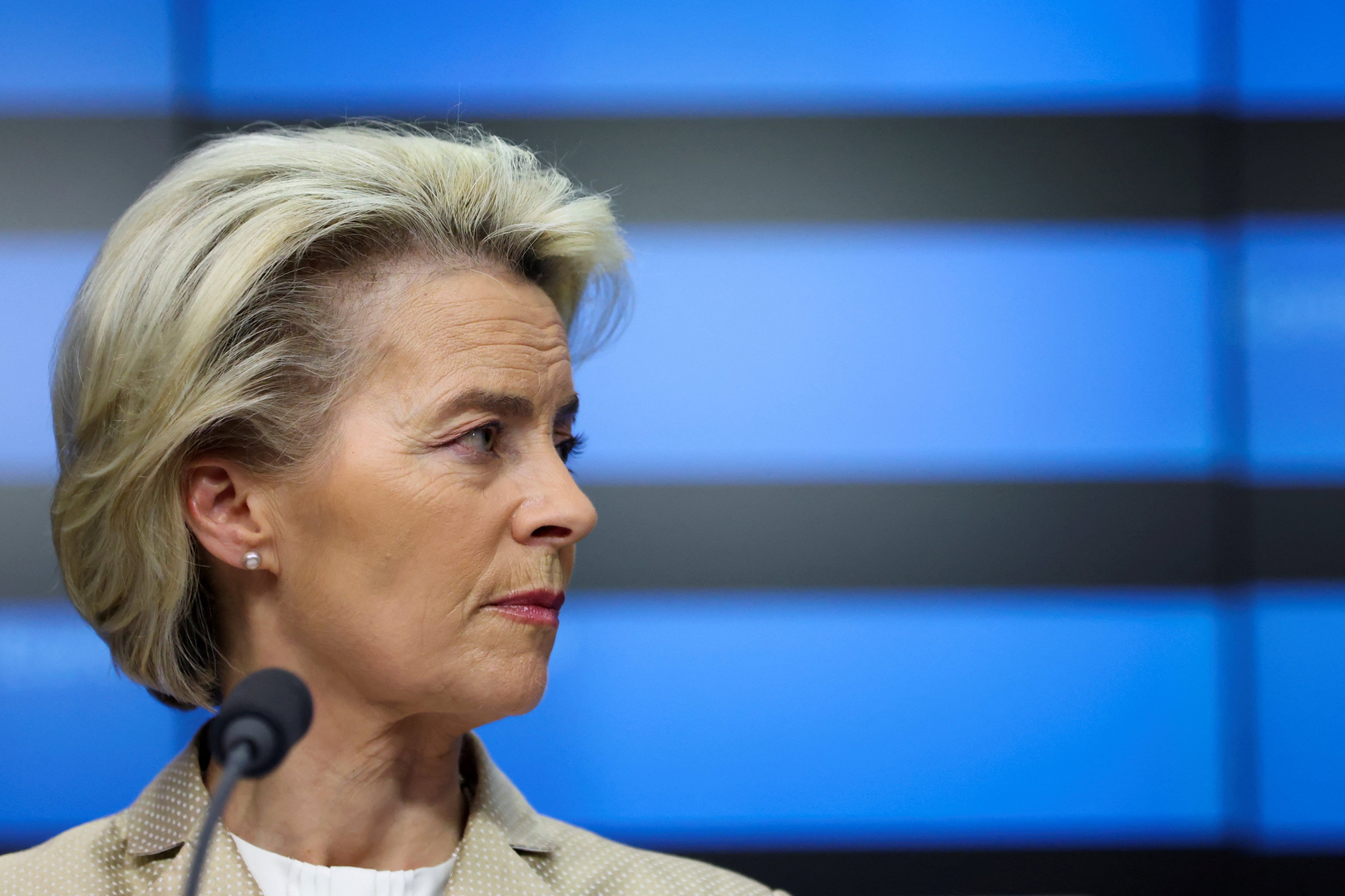 The meeting led by European Commission President Ursula von der Leyen would have been the first dedicated China debate held under the EU’s new “security college” format. Photo: Reuters