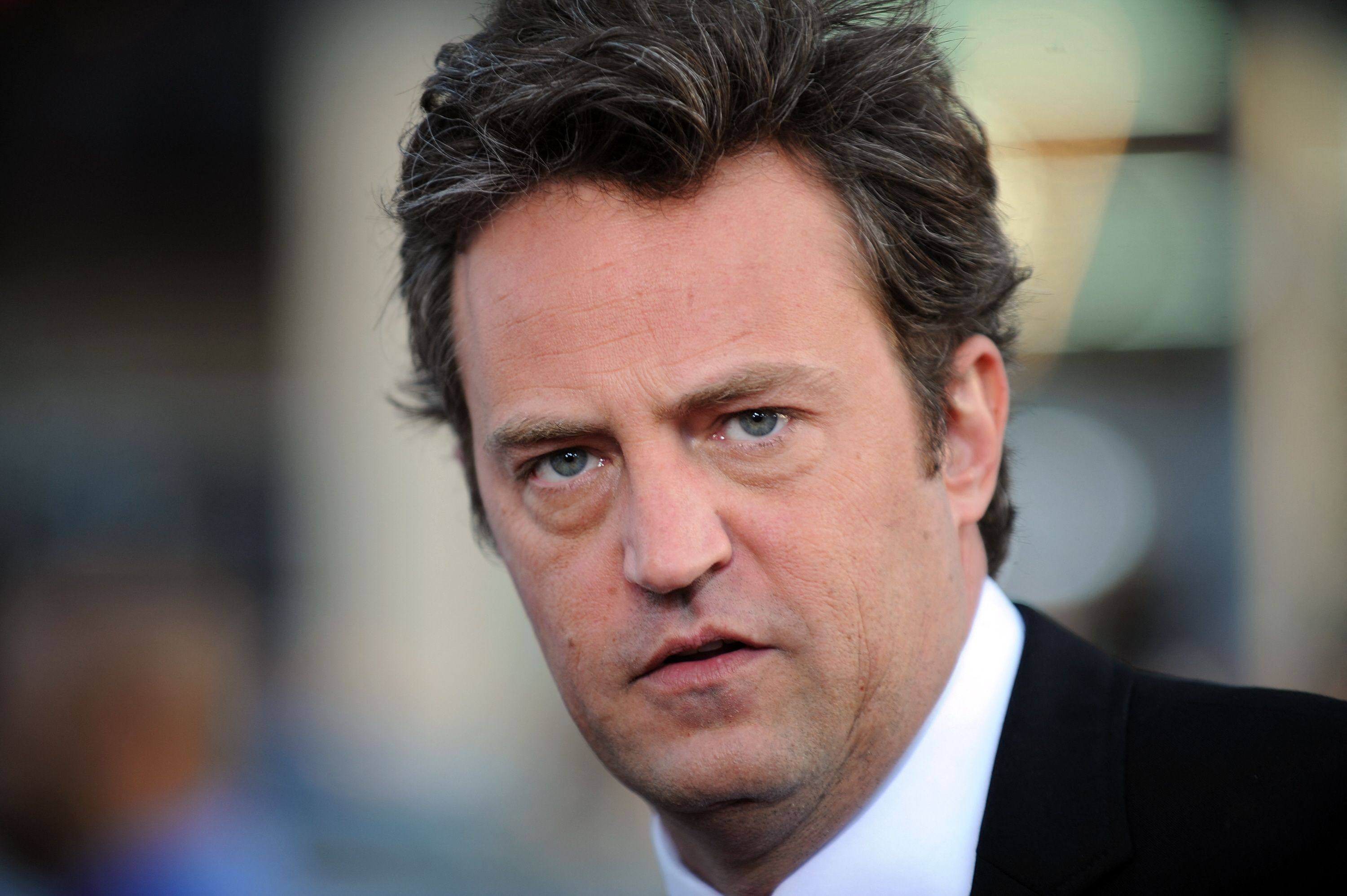 Matthew Perry arrives for a film premiere in Los Angeles in April 2009. Photo: AFP