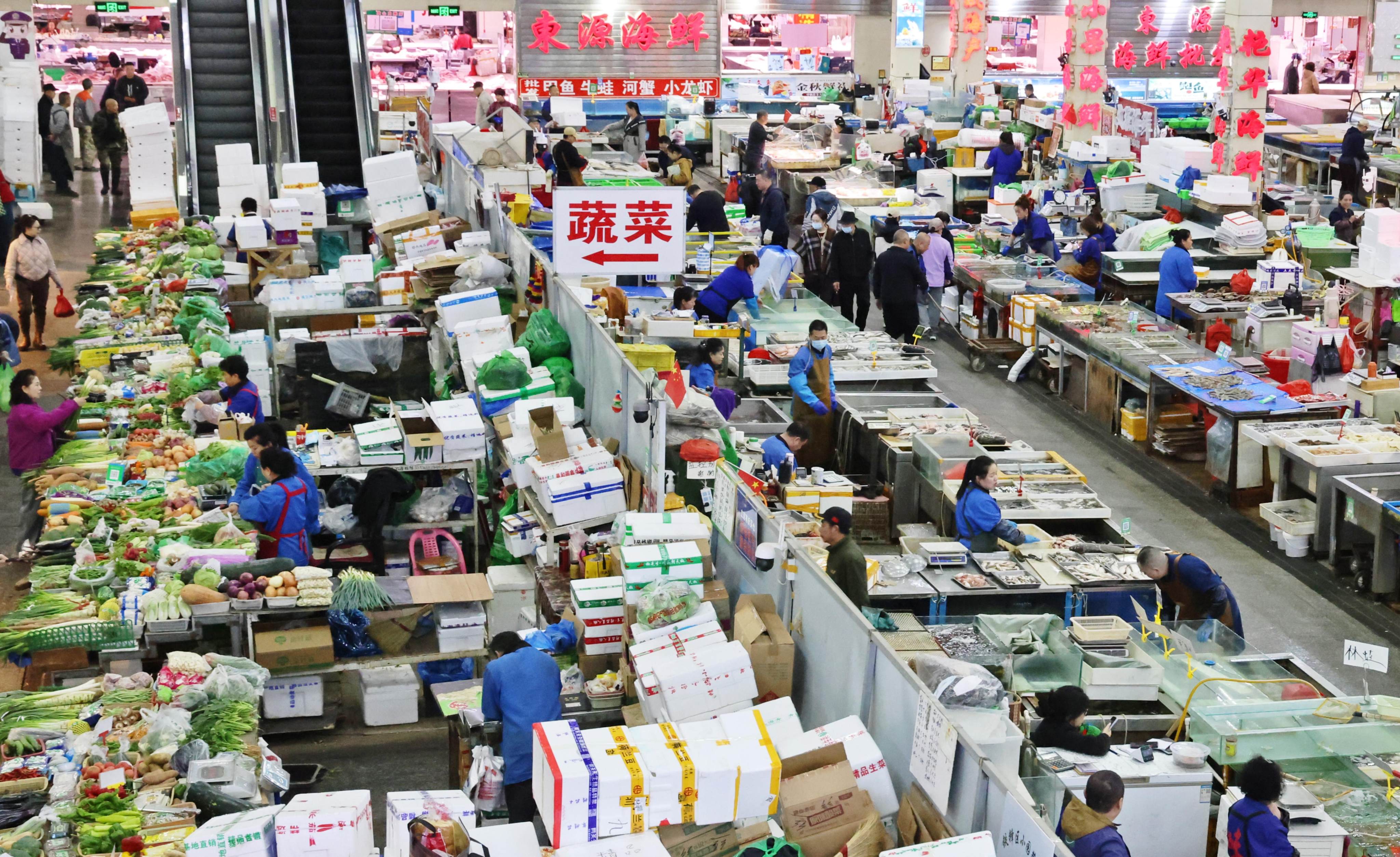 The oil shock has clouded the inflation outlook, making it difficult to determine whether China had truly emerged from its multi-year deflationary phase. Photo: Xinhua