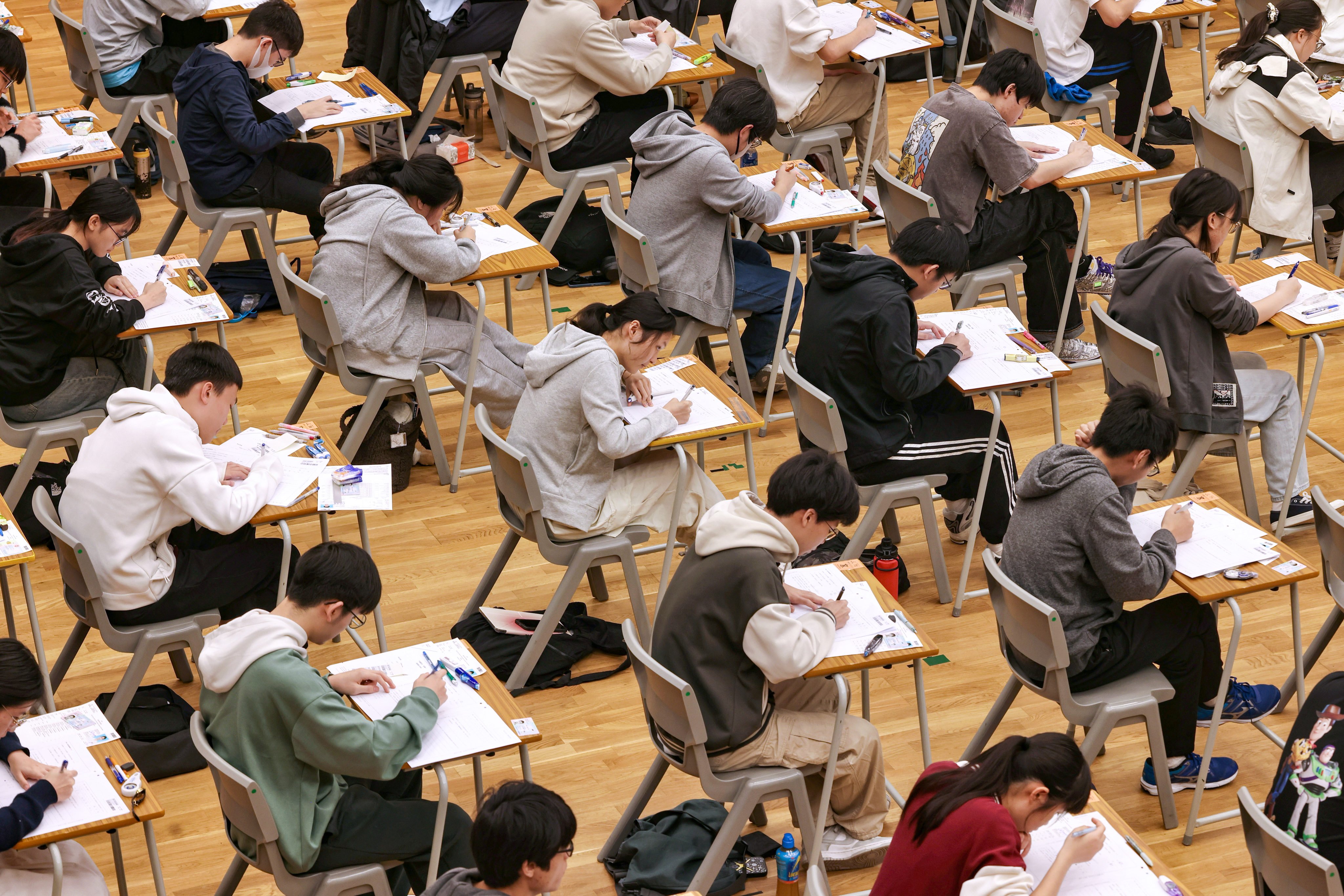 More than 58,000 candidates are taking this year’s Diploma of Secondary Education exams, up from 55,000 last year. Photo: Handout