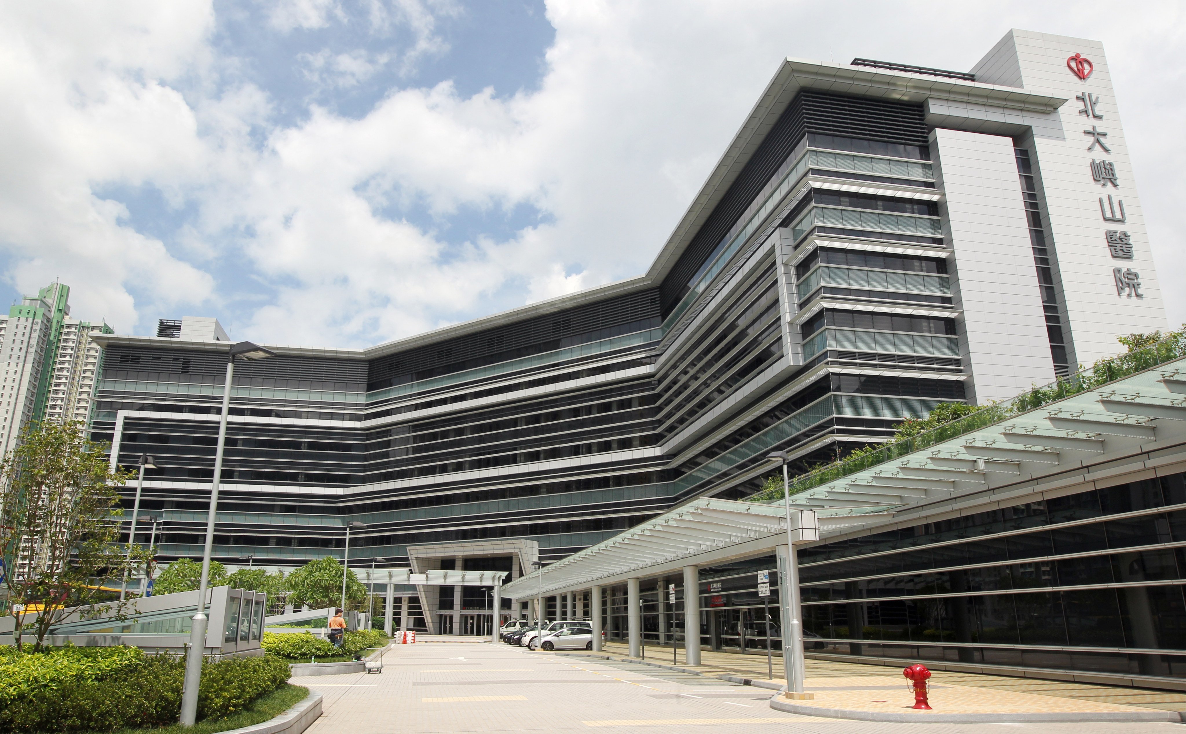 The baby was taken to North Lantau Hospital for treatment. Photo: K. Y. Cheng