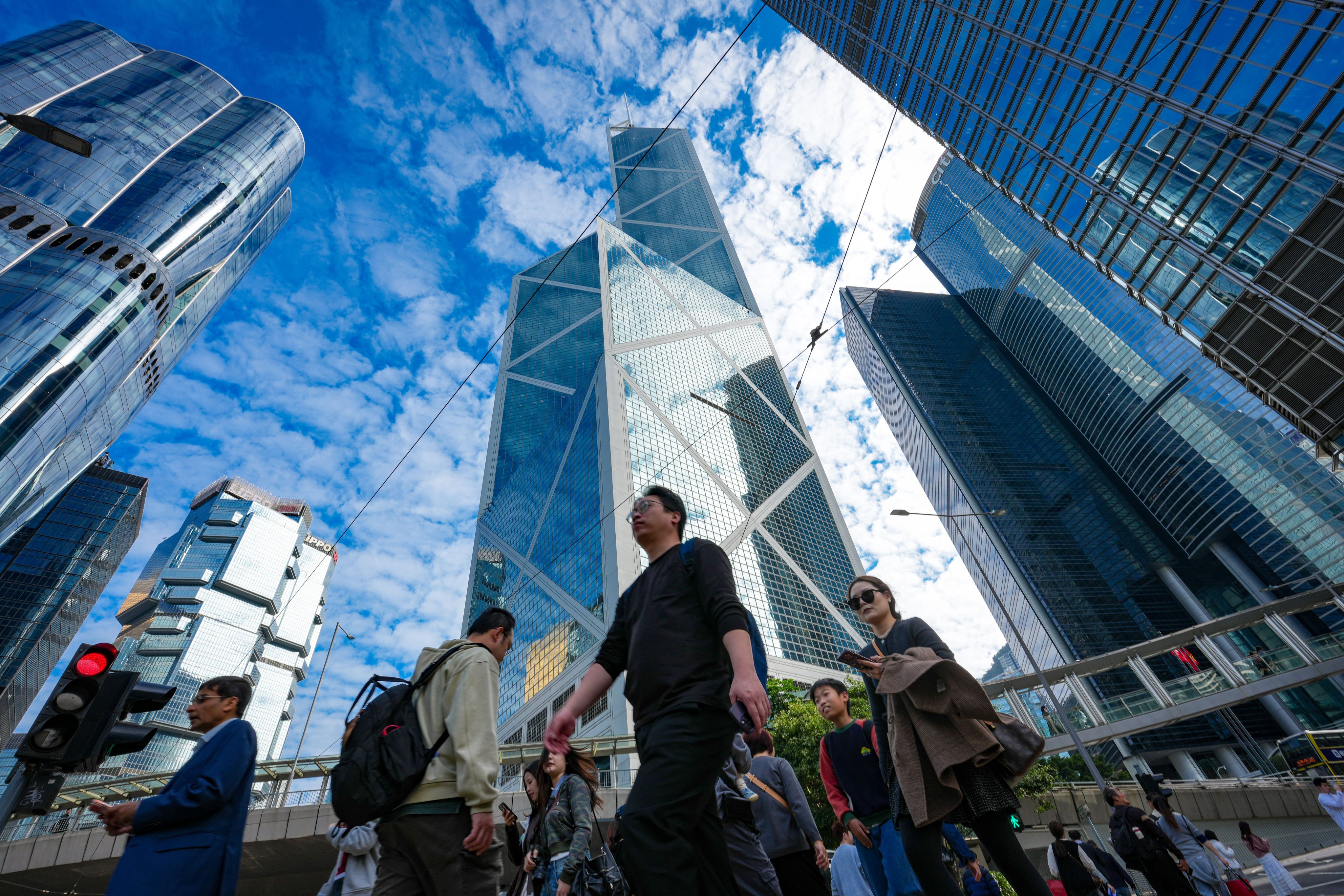 The Central financial district in Hong Kong. Finance chief Paul Chan says the concept of national security is intertwined with various fields, such as finance, energy, technology, food and overseas interests. Photo: Jelly Tse
