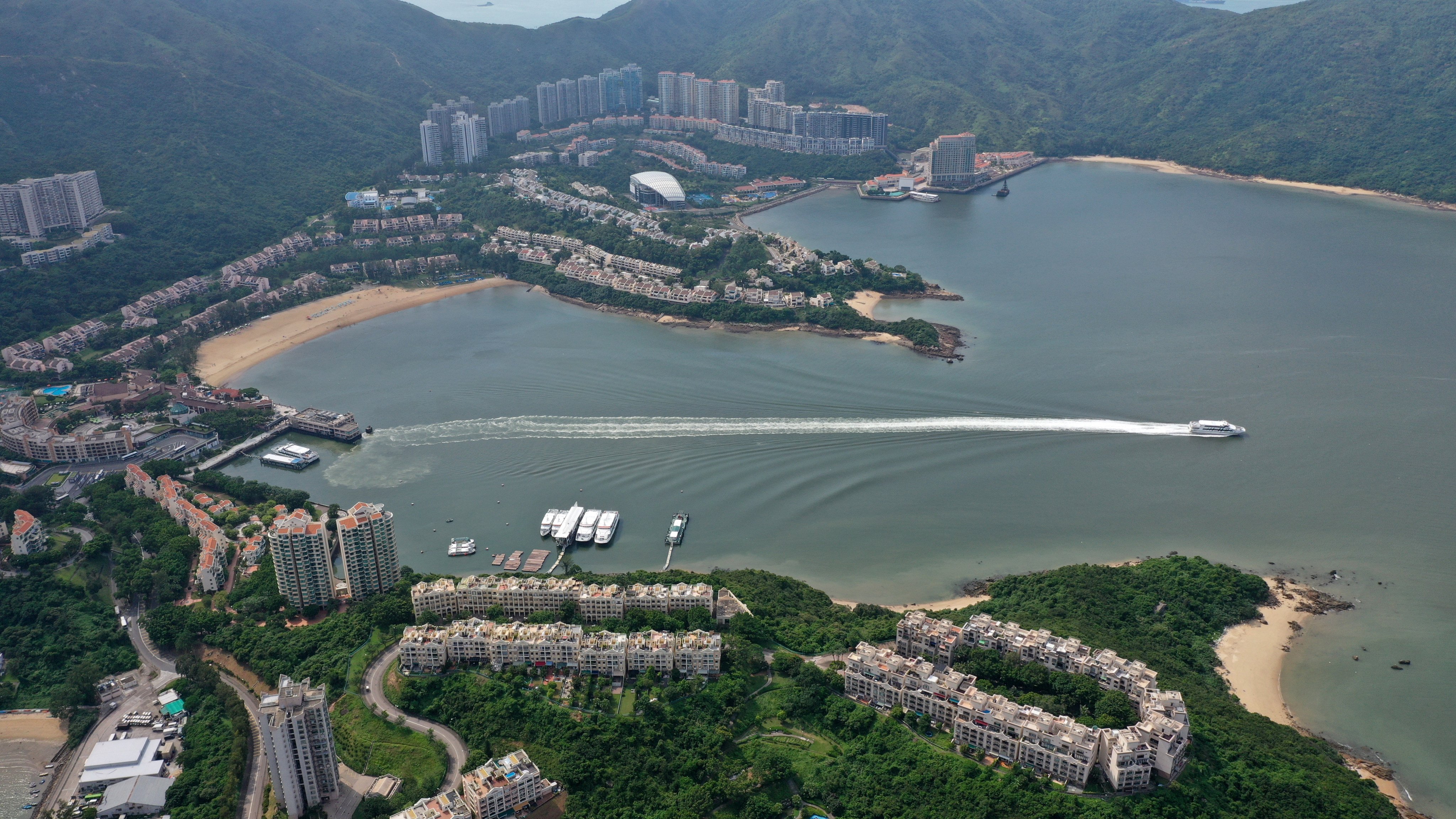 Aerial view of Discovery Bay. Photo:  SCMP / Roy Issa