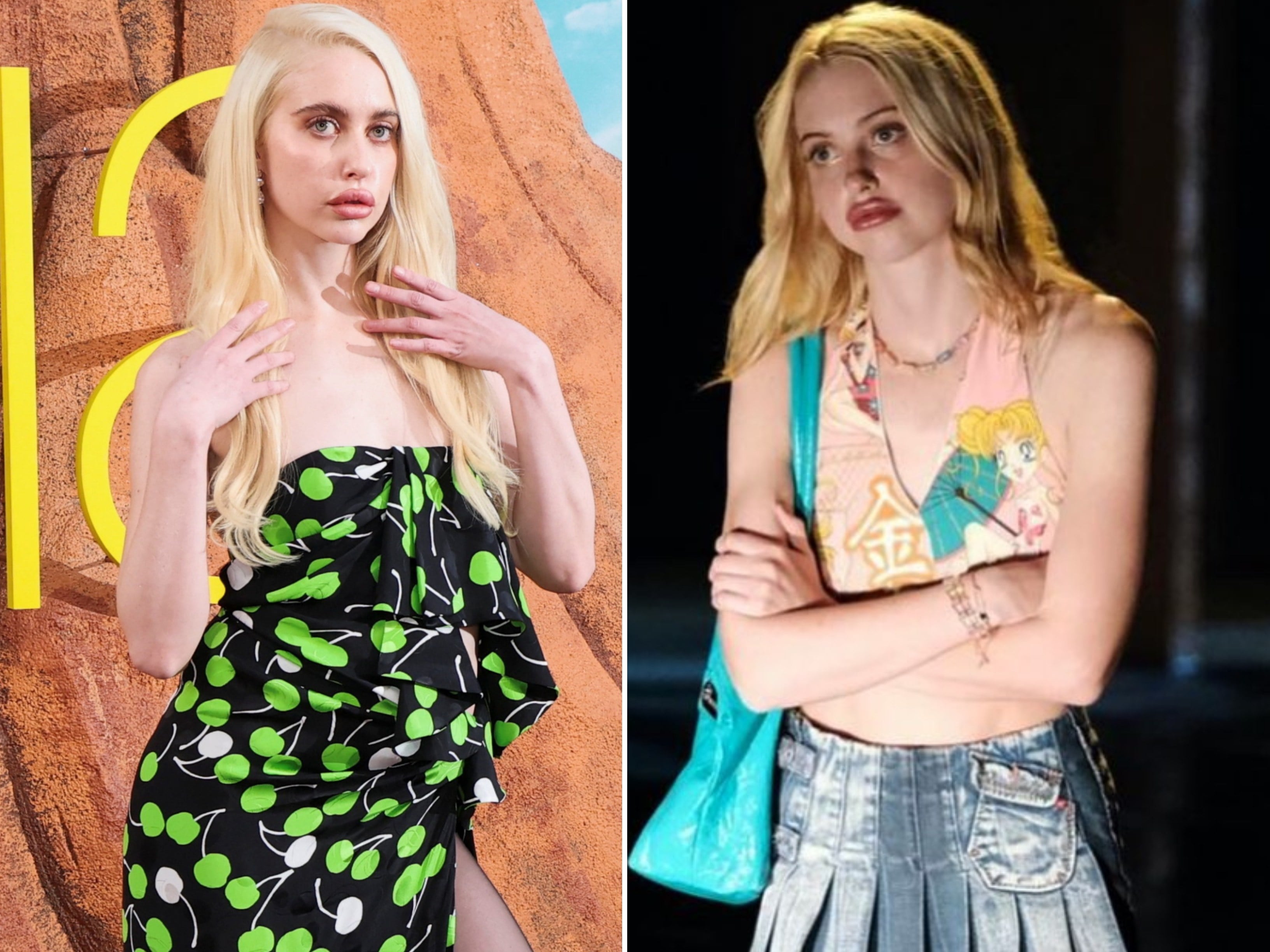 Chloe Cherry worked as an adult actress before being discovered on Instagram; she now plays Faye on Euphoria. Photo: @perfect_angelgirl/Instagram,  Reuters