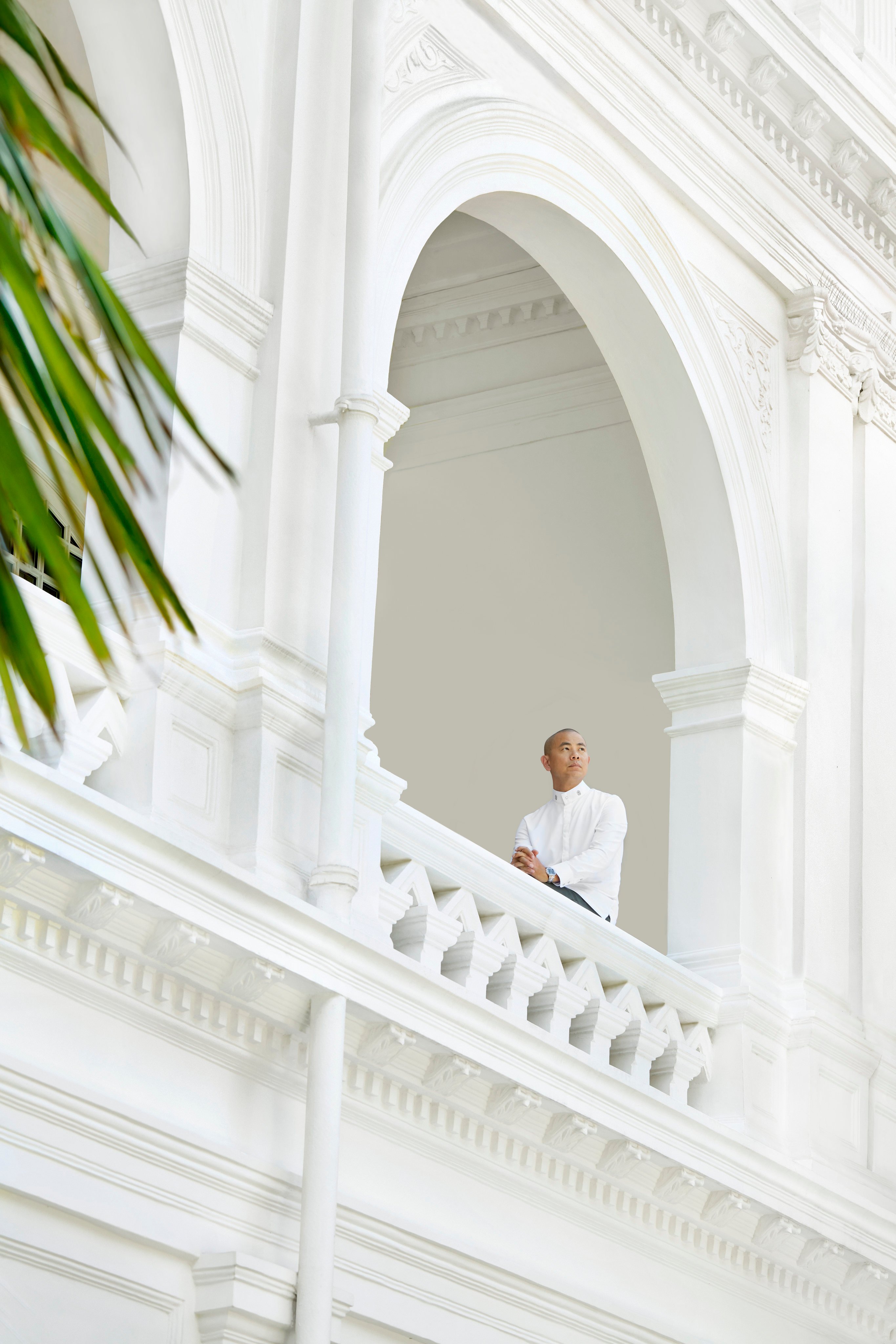 Taiwanese chef André Chiang at Raffles Singapore, where his new restaurant 1887 by André serves dishes dedicated to the storied hotel’s history. Photo: 1887 by André
