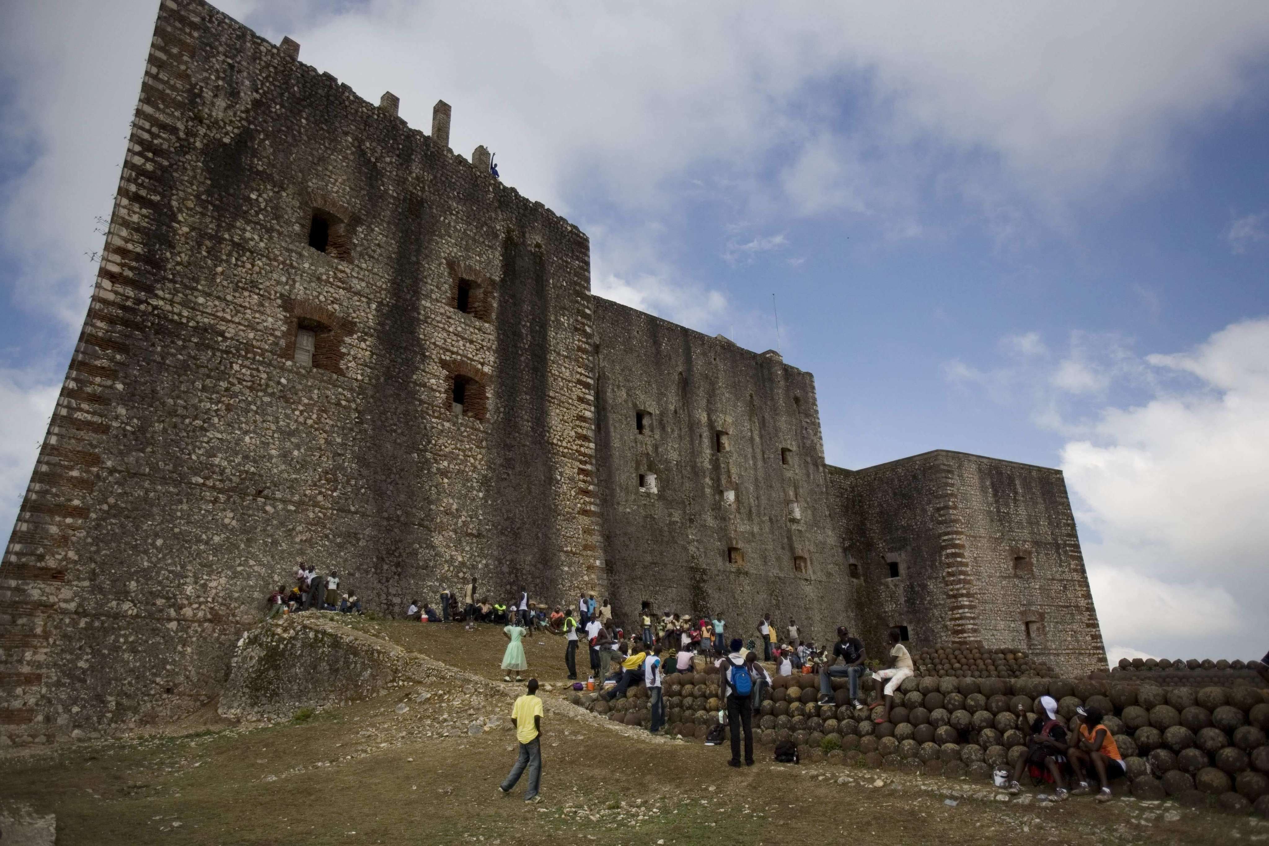 Citadelle Henri, also known as Citadelle Laferriere, in Milot, Haiti. On Saturday a stampede at the historical fortress killed at least 30 people. Photo: AP