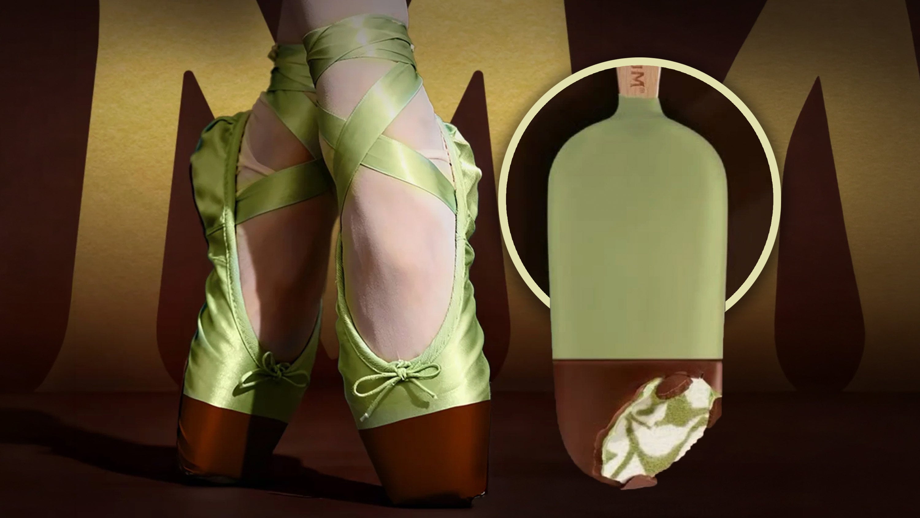 Magnum Ice Cream removed its advertisements and issued an apology following criticism for likening its ice cream to ballet shoes, which many felt objectified women. Photo: SCMP composite/RedNote