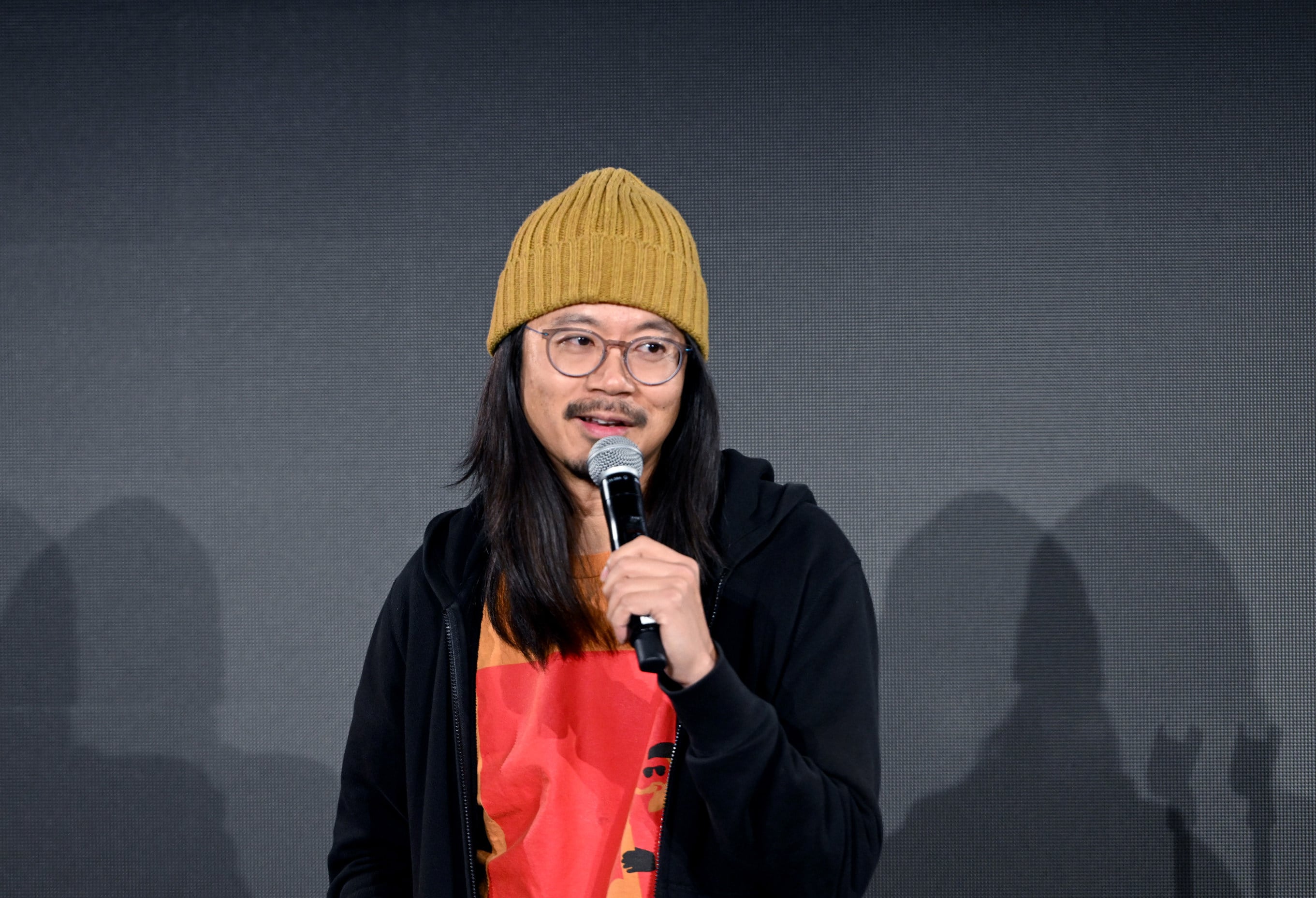 Sheng Wang performs in Los Angeles in November 2022. The Taiwanese-American stand-up comedian talks about his new Netflix special “Purple” and finding humour in “fleeting” everyday moments. Photo: Getty Images/TNS
