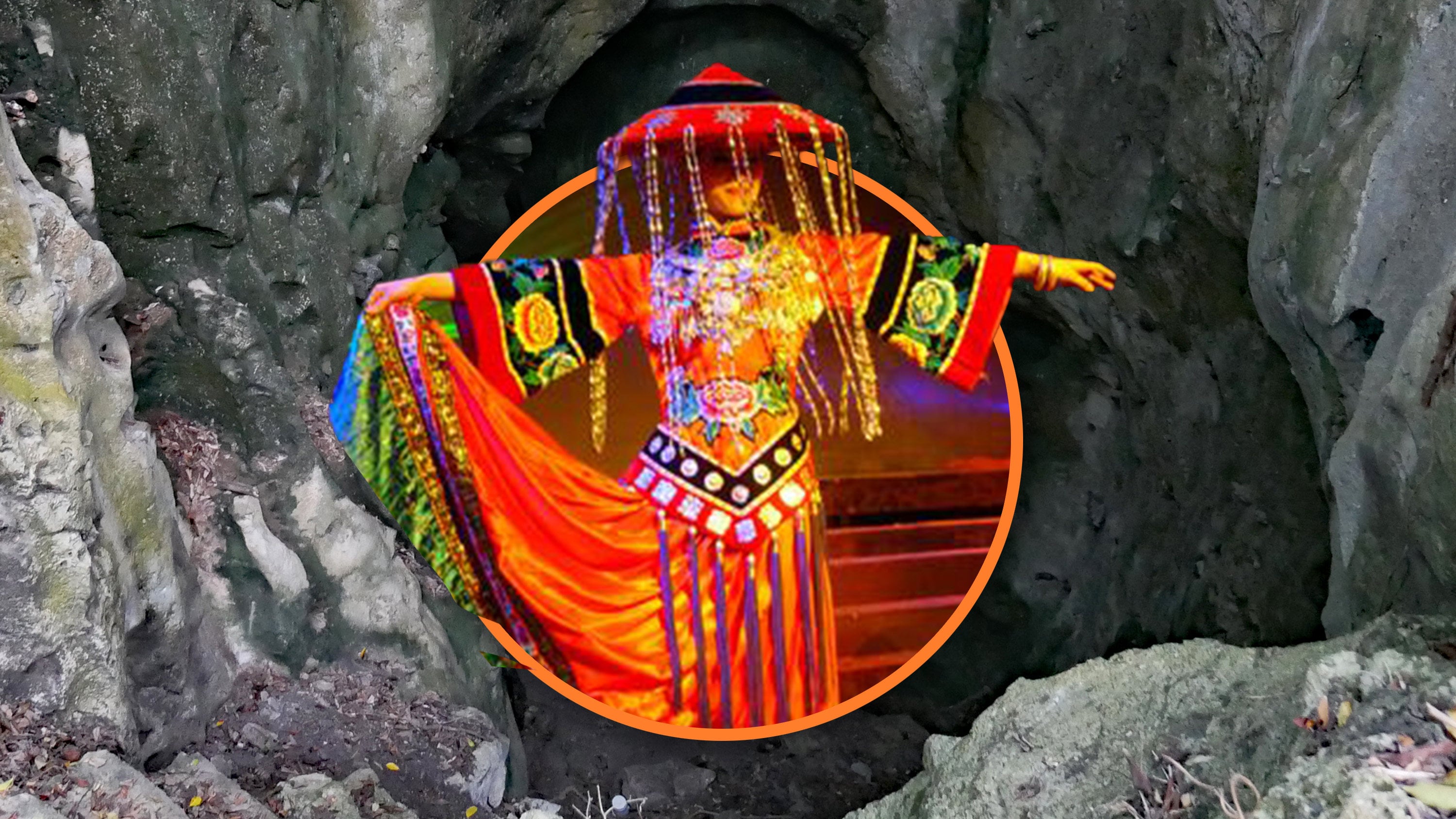A tragic old folk custom in China forced unmarried girls aged between 16 and 25, to become brides for a legendary “Cave God”. The young women then had to fast to their death while living in the cave as a form of sacrifice. Photo: SCMP composite/Shutterstock/cnr.cn