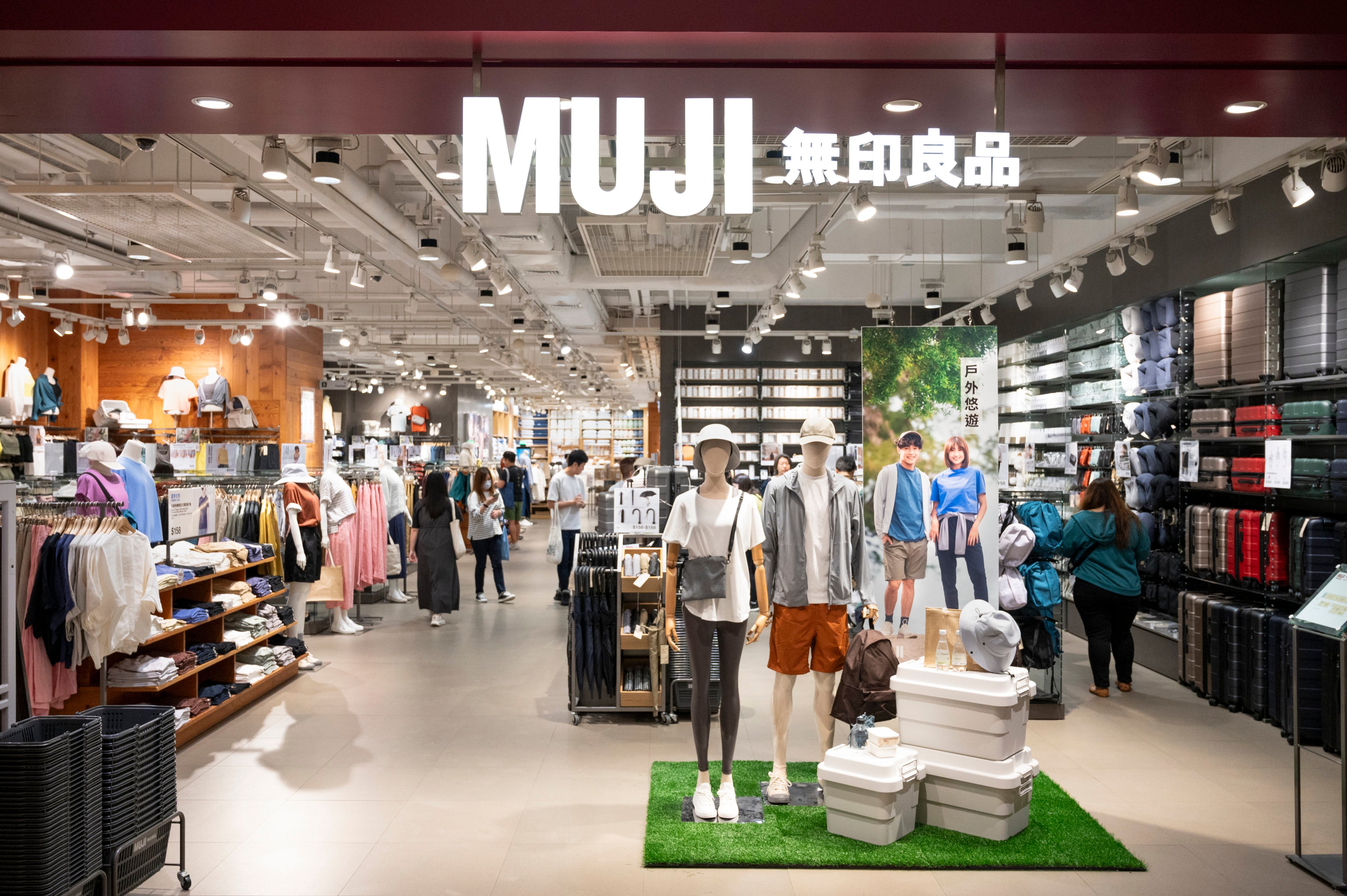 A source has said the stores being targeted were part of the Muji retail chain. Photo: Getty Images