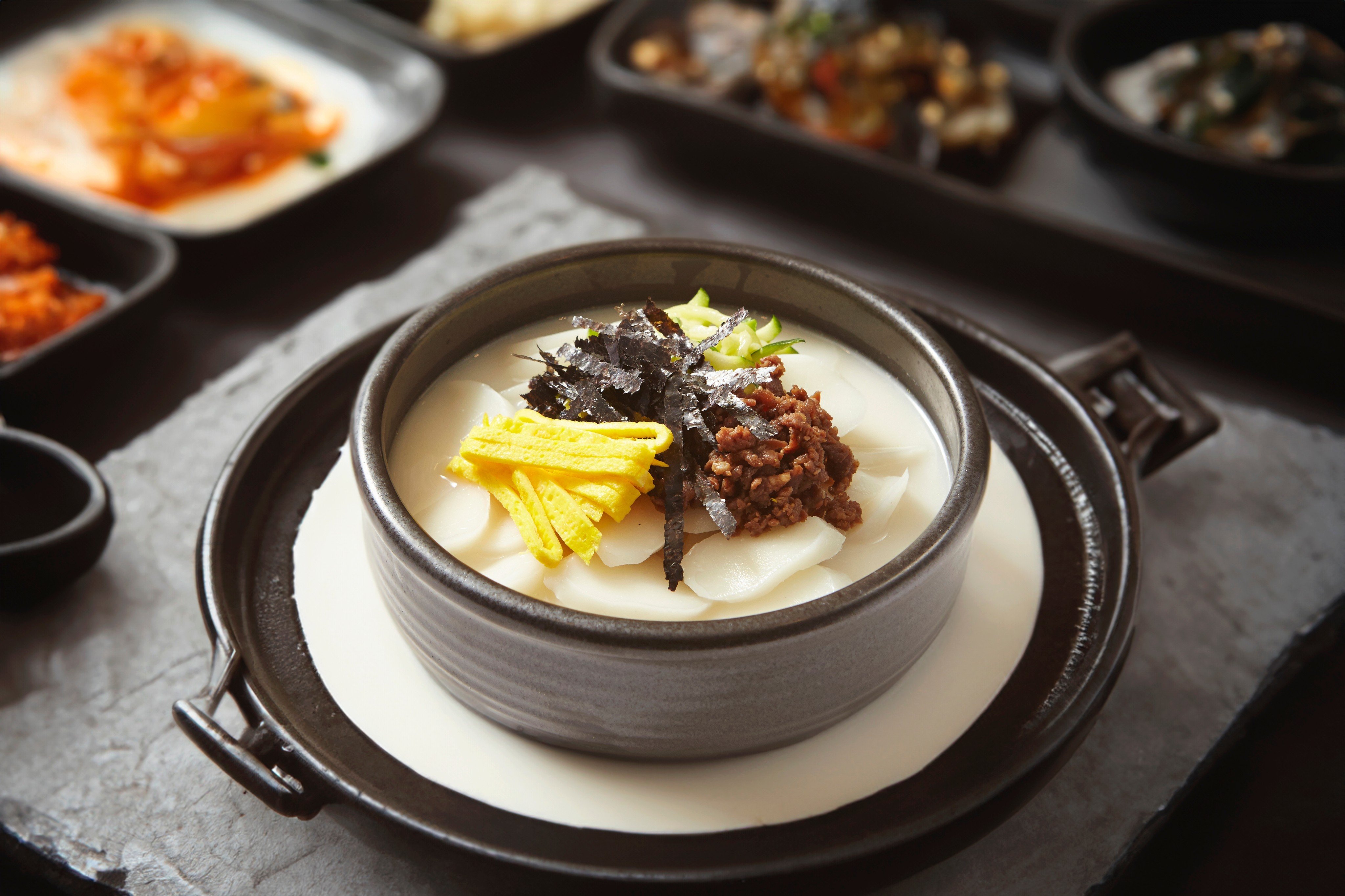 “Tteokguk”, a soupy dish made with sliced rice cake, is commonly eaten to mark the new year in South Korea. Photo: Shutterstock