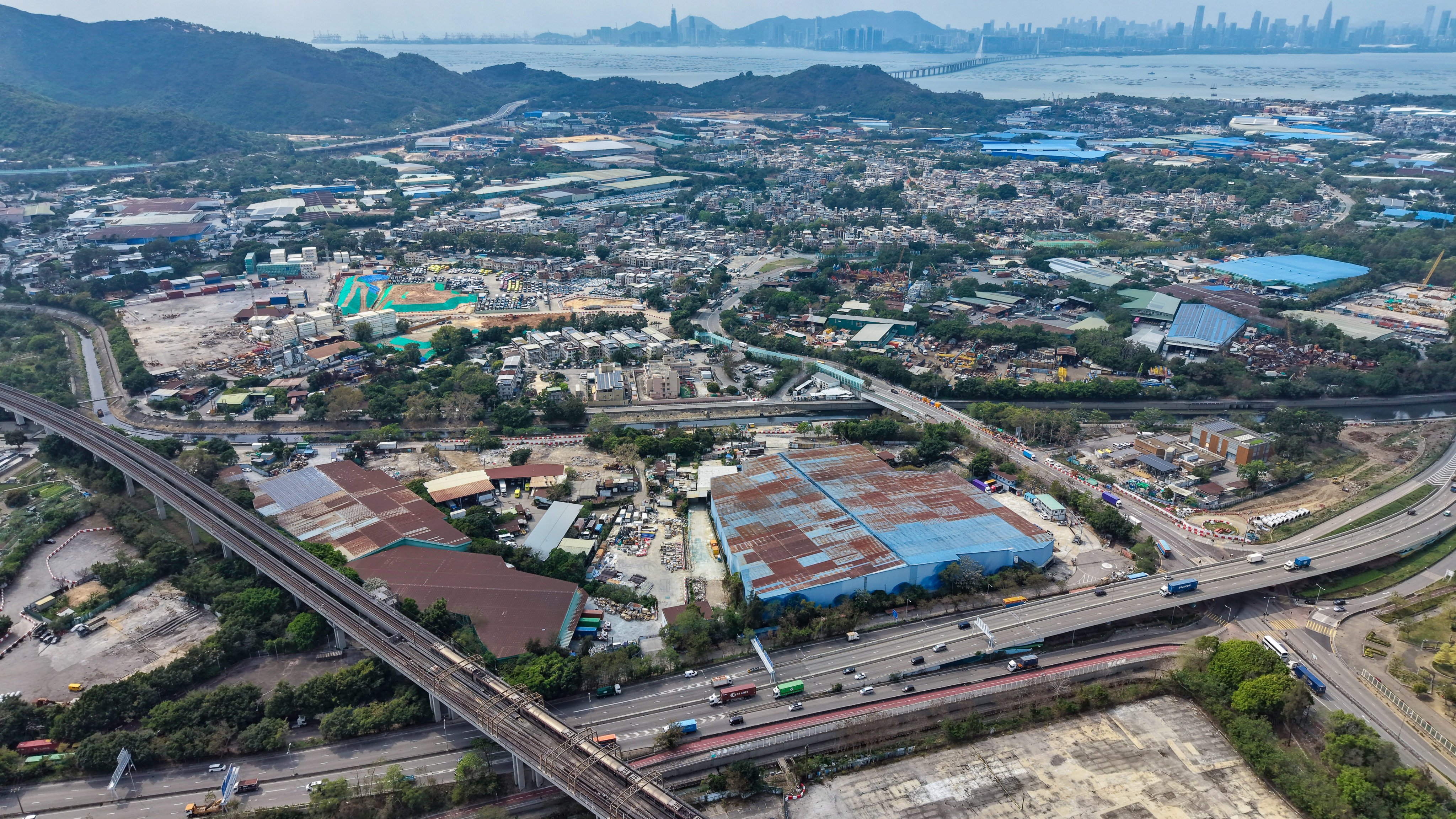 Hong Kong’s new university town will cover three sites: 52 hectares in Ngau Tam Mei, 40 hectares in the New Territories North and nine hectares in Hung Shui Kiu and Ha Tsuen. Photo: Elson Li