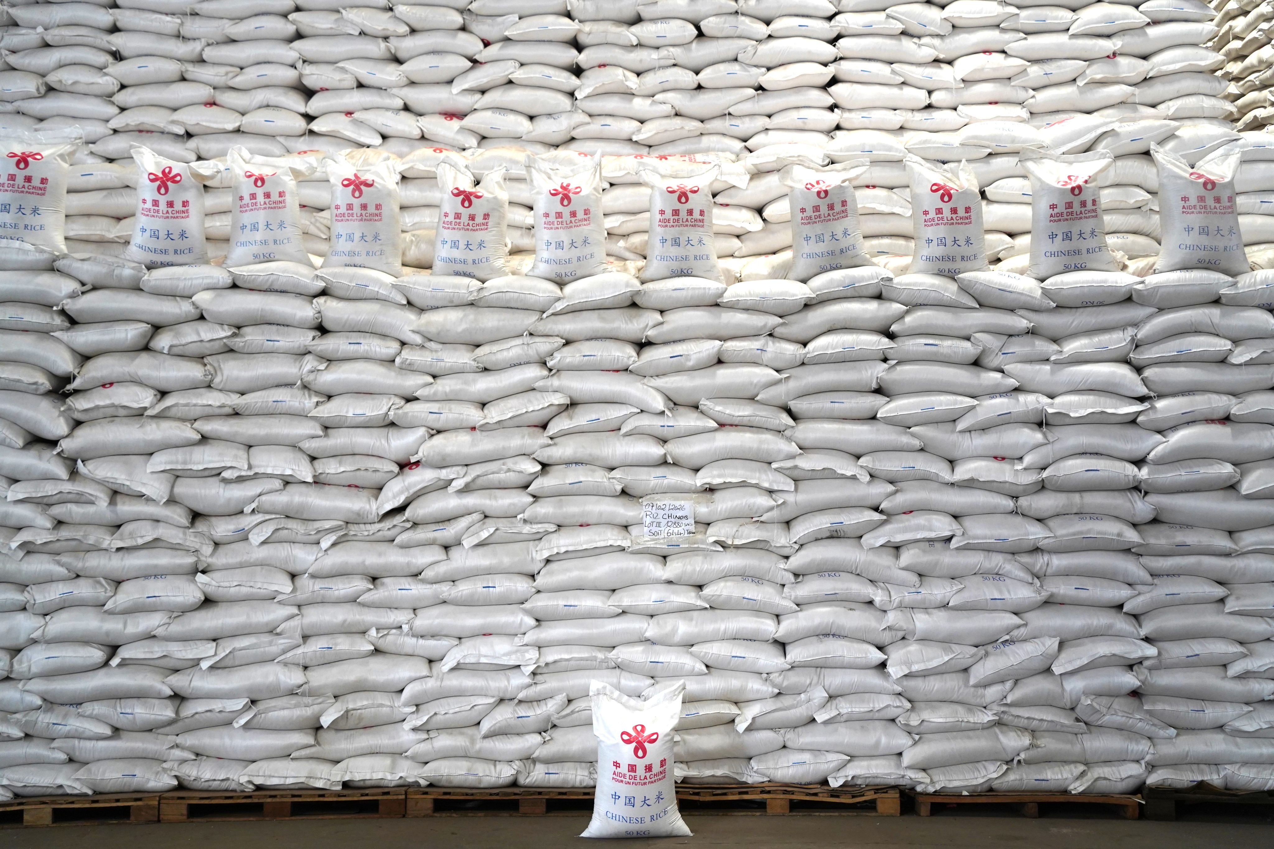 Togo has been a recipient of emergency food aid from China. Photo: Xinhua