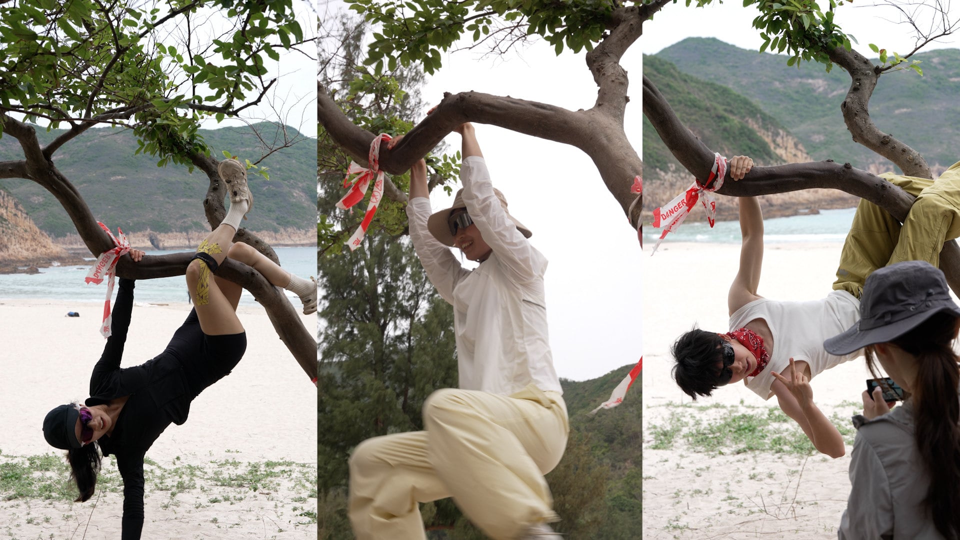 clean thumbnail of the vertical video: Tourist ‘tree-hanging’ trend sparks debate in Hong Kong