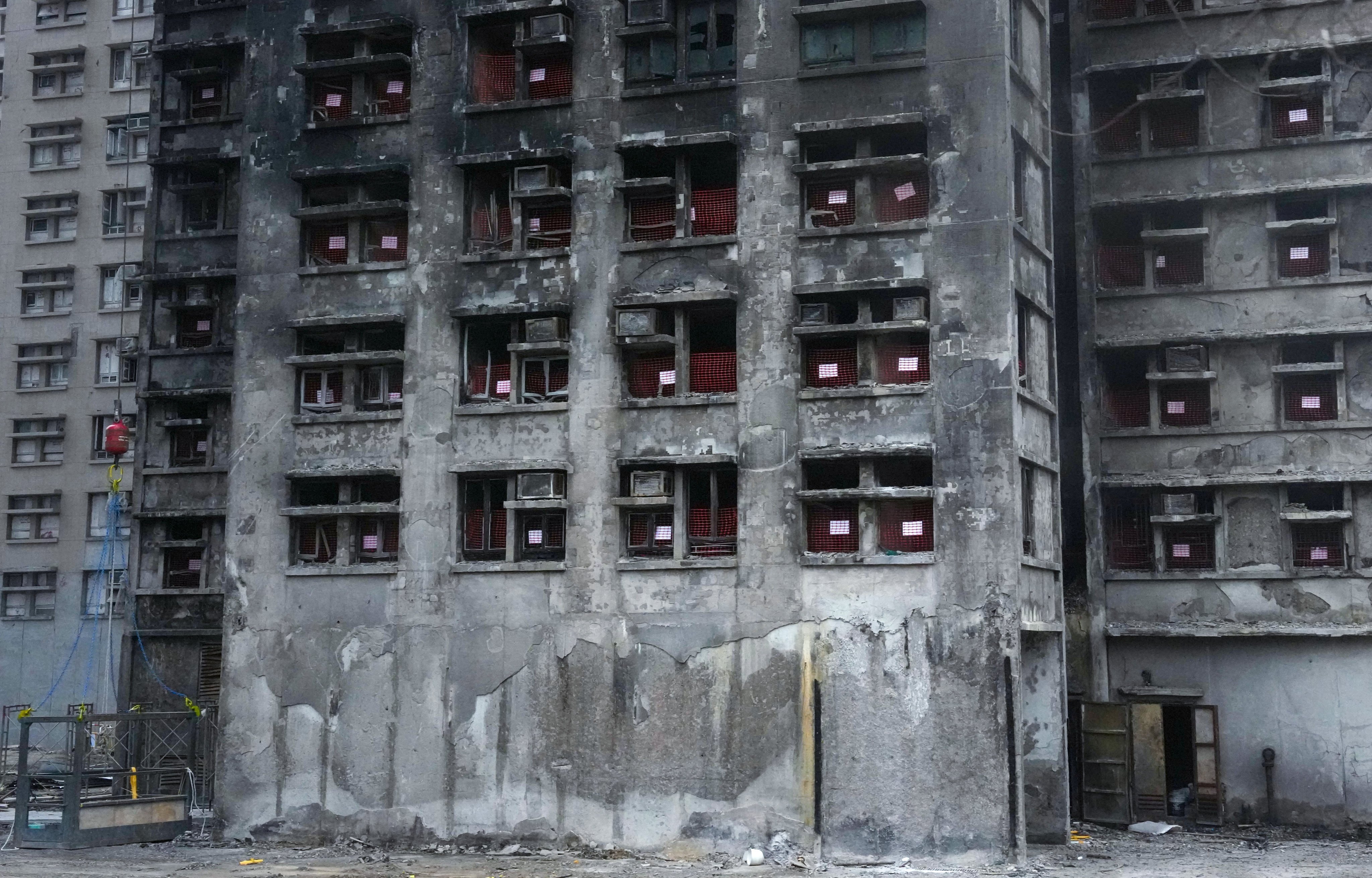 The catastrophic fire at Tai Po’s Wang Fuk Court claimed 168 lives and destroyed all but one of the estate’s eight buildings. Photo: Jelly Tse