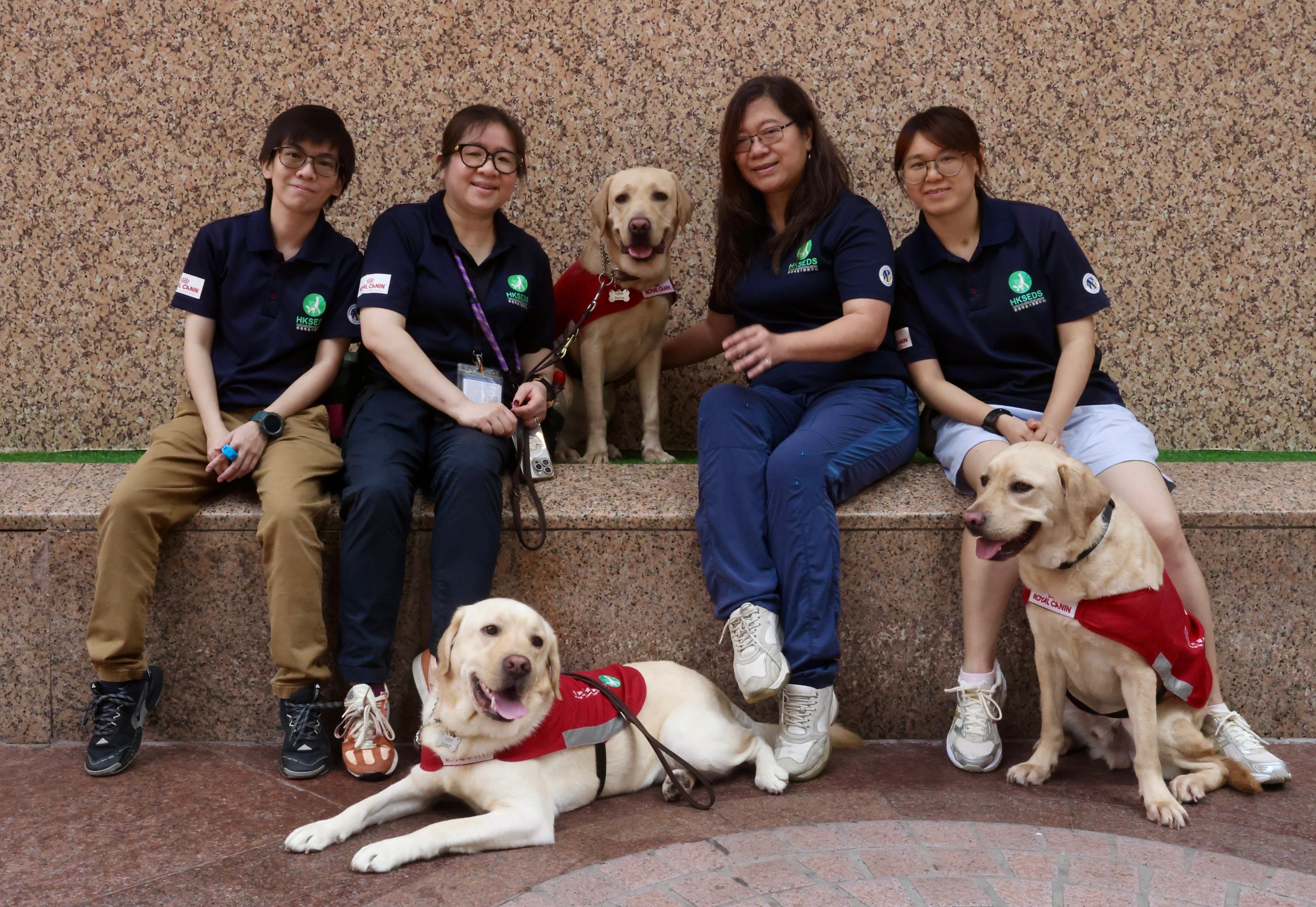 The number of canines still lags far behind demand, according to Hong Kong Seeing Eye Dog Services. Photo: Jonathan Wong