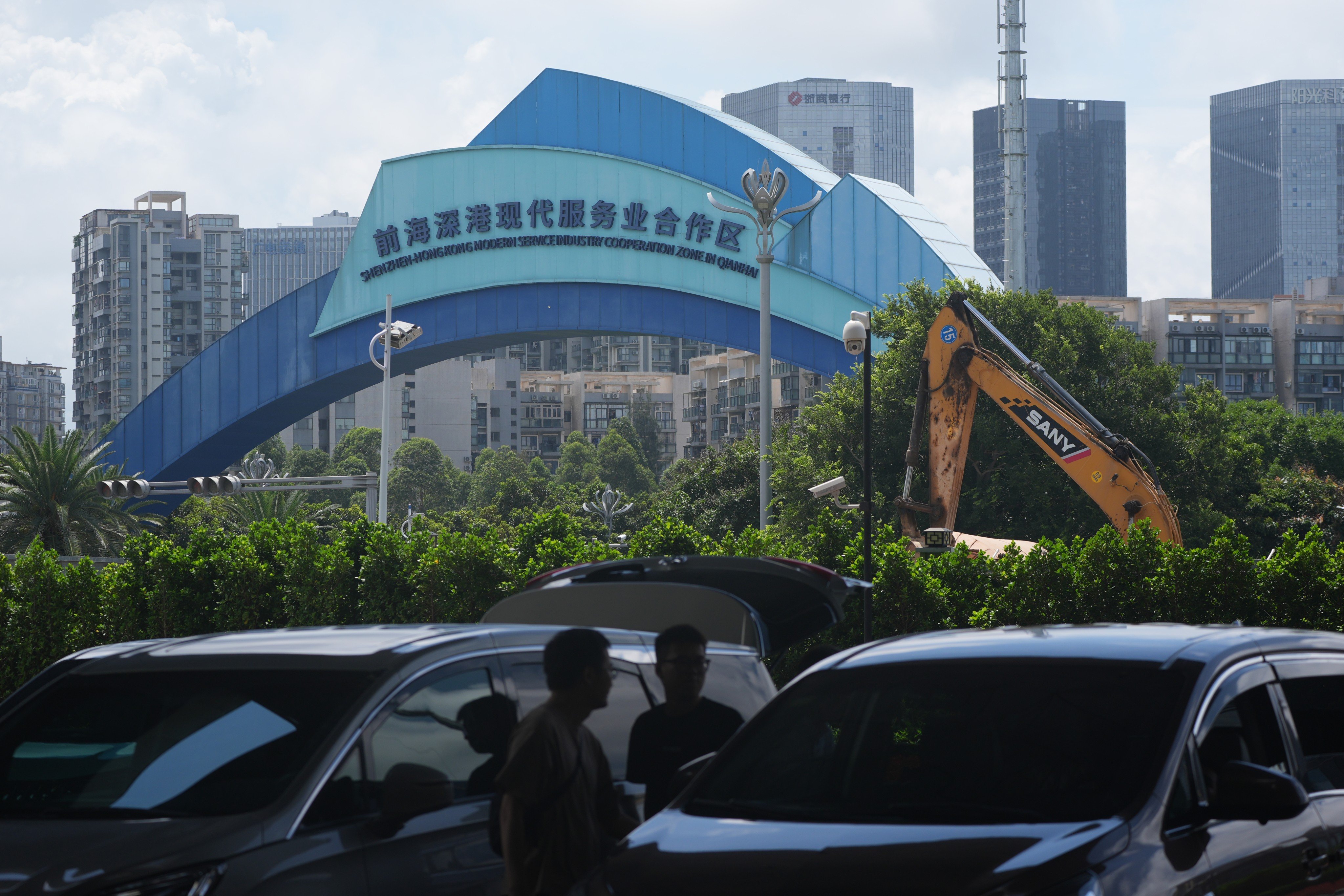 The Qianhai Shenzhen-Hong Kong Modern Service Industry Cooperation Zone is located in Shenzhen. Photo: Eugene Lee