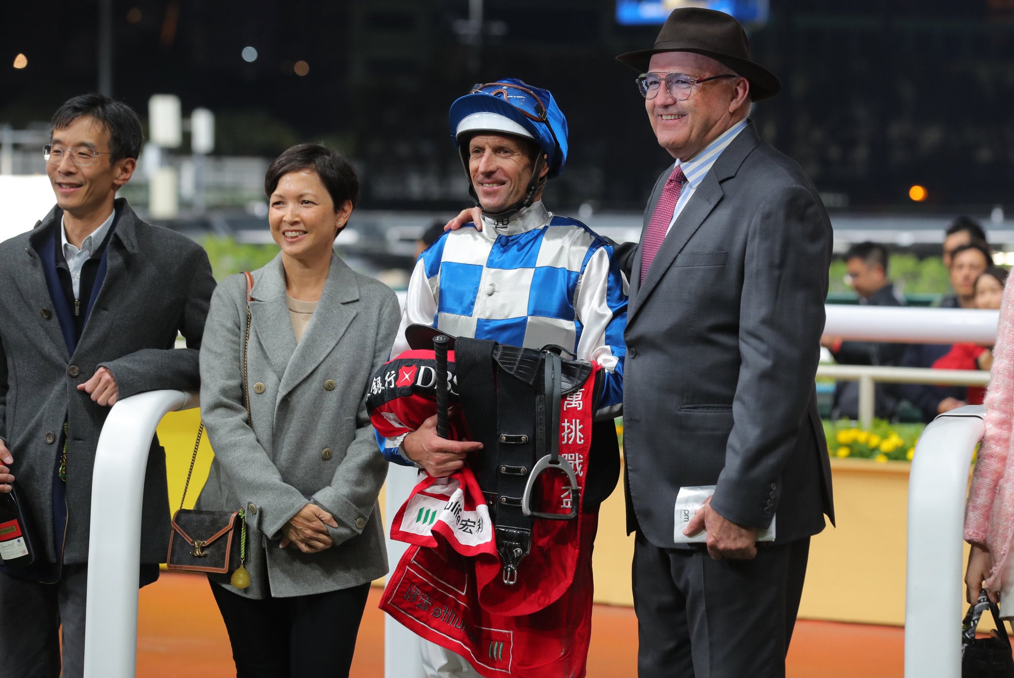 Jockey Hugh Bowman and trainer David Hayes (right) will team up with Rubylot.