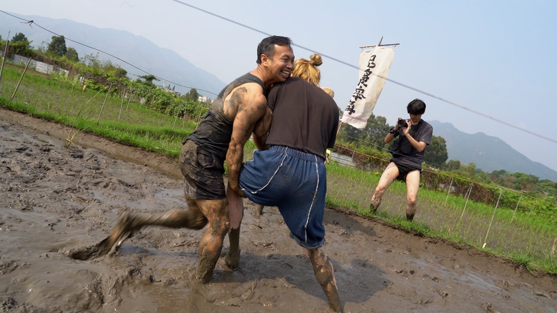April is the start of the rice planting season in Hong Kong, where a local farm has been working with local university agriculture students to organise an event to get city dwellers involved. They came up with a number of family activities, including having parents and children help prep muddy rice paddies for planting. They include finding and discarding snails that eat the rice plants, a race through the mud and, to cap it all off, some competitive mud wrestling. The activities are designed to teach visitors about rice farming while having fun.