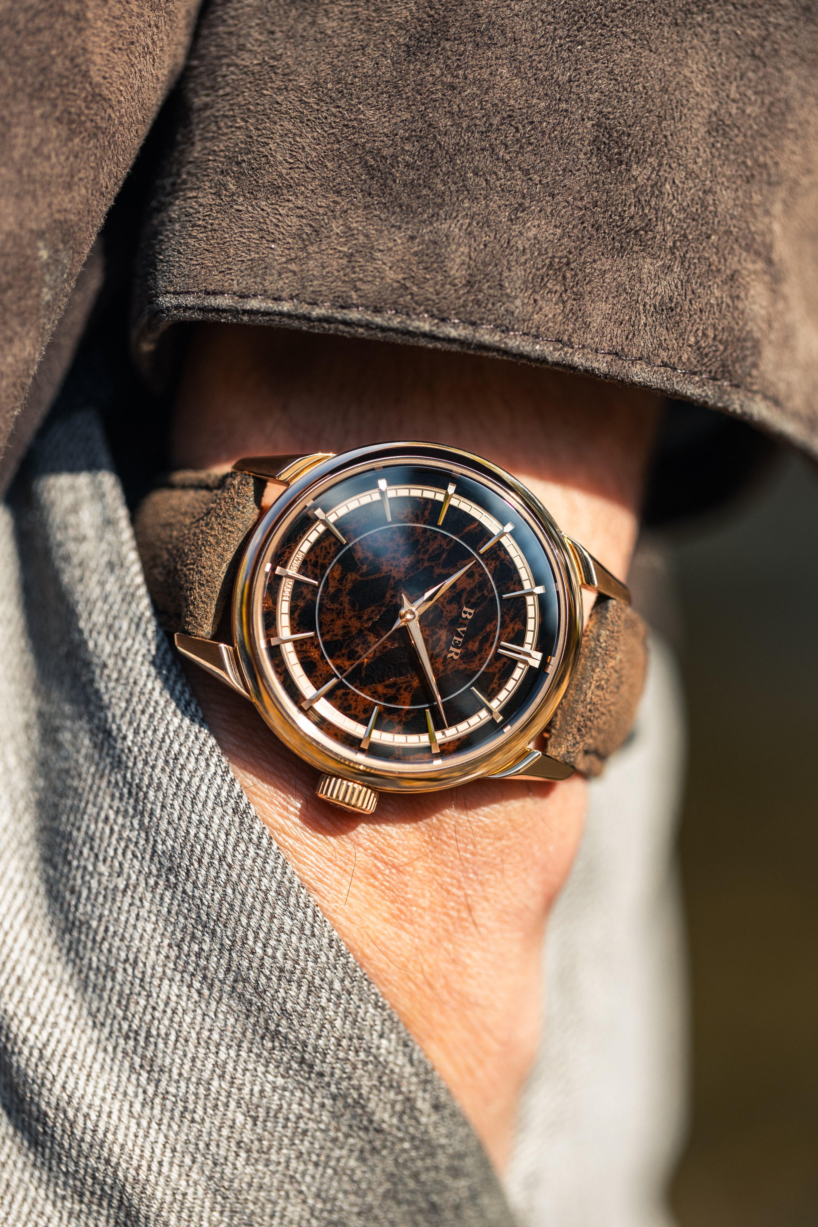 Biver Automatique Obsidian Mahogany. Photo: Handout