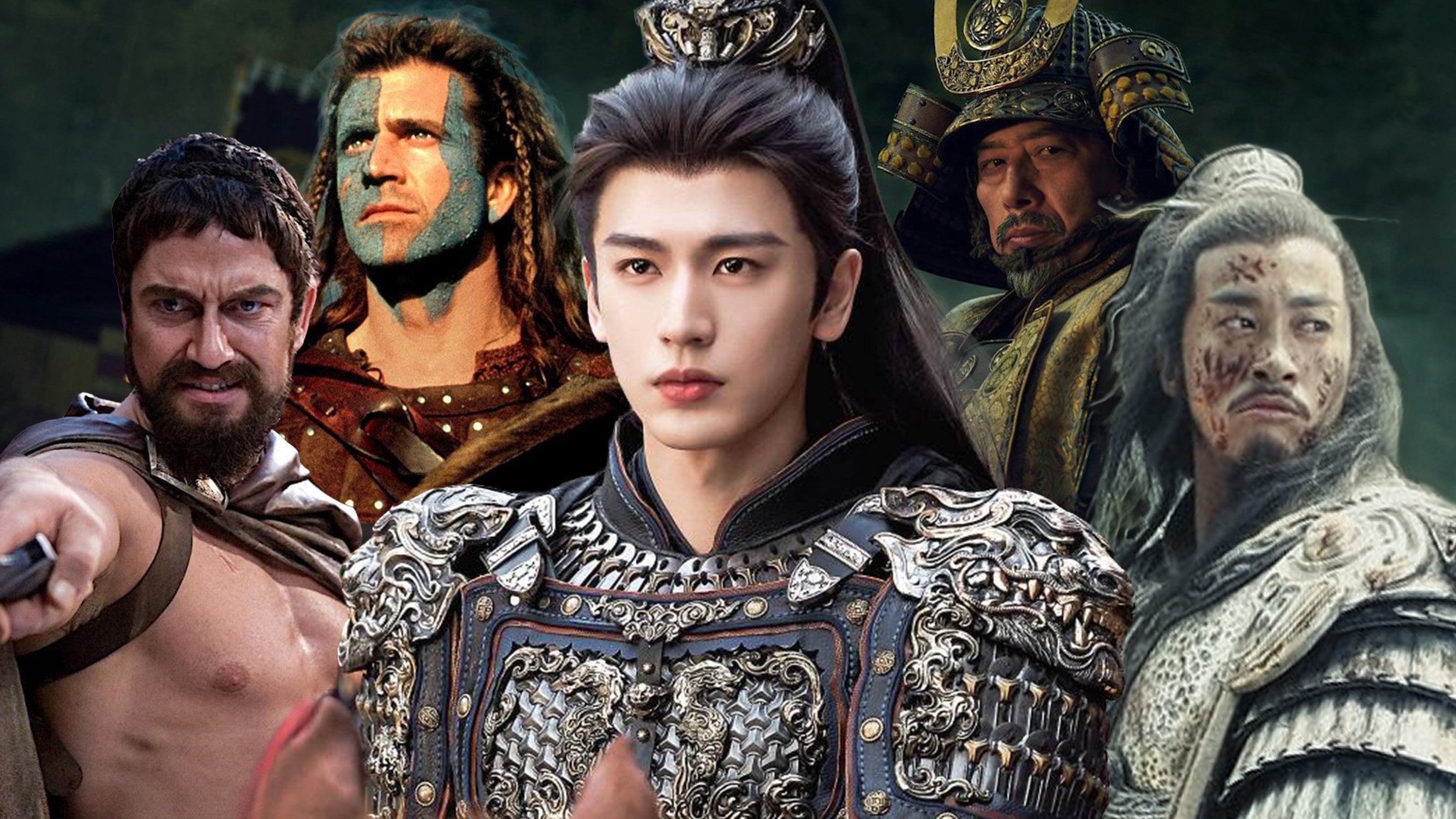 Taiwanese-American actor Peter Ho has gained renewed fame in China for playing warlord Xiang Yu in a 2012 drama following another actor’s recent “foundation general” nickname for his flawless make-up in battle scenes. Photo: SCMP composite/Weibo/YouTube/QQ.com/FX Networks
