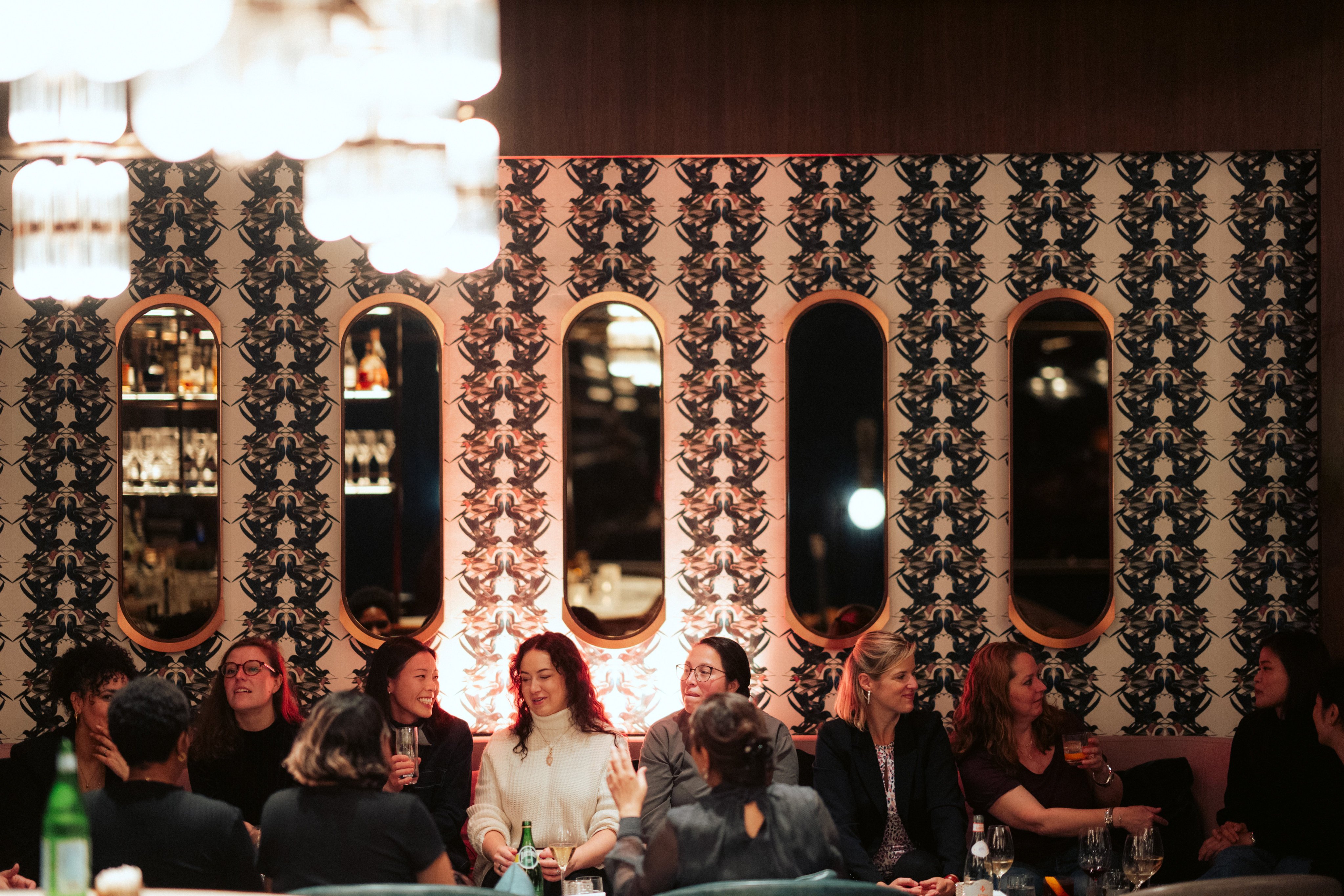 Mentors and mentees mingle during Rosewood Foundation’s Rise to the Table programme in March. Photo: courtesy Rosewood Foundation