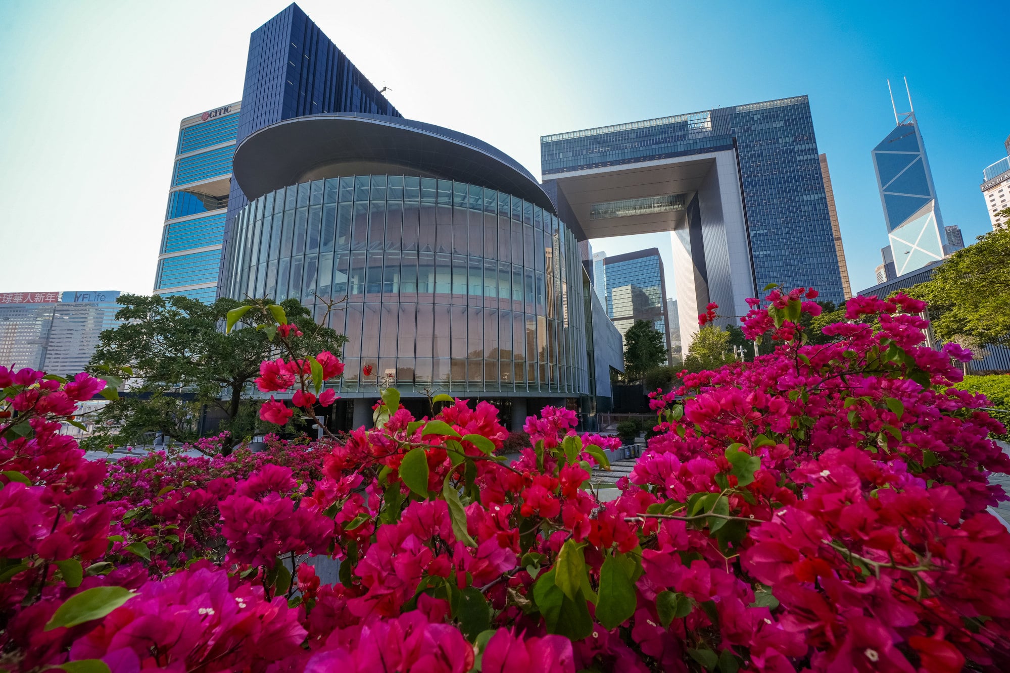 The Hong Kong Legislative Council building in Admiralty. Photo: Eugene Lee