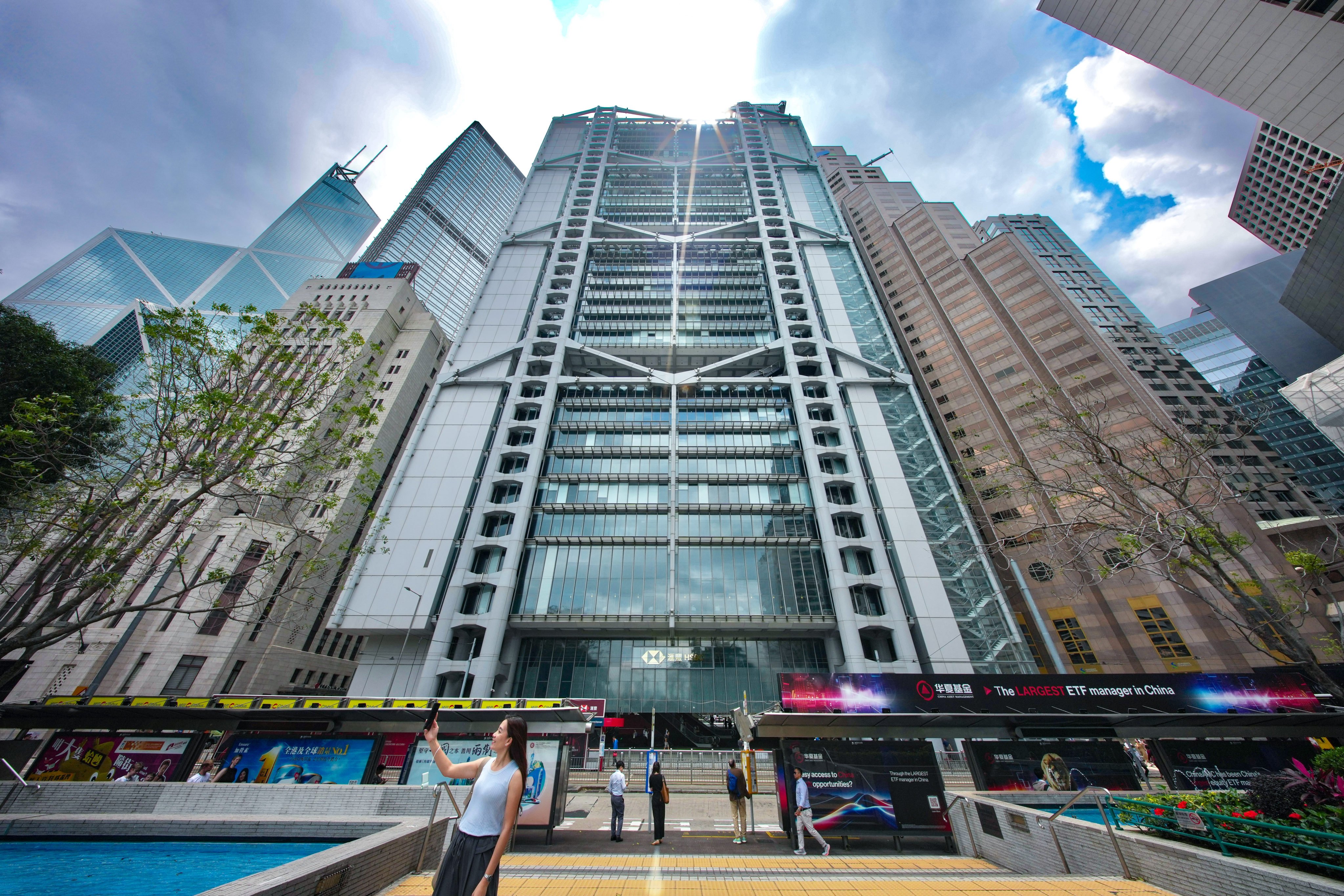 General view of British architect Lord Norman Foster’s masterpiece, the HSBC Building, in Central, Hong Kong. Photo: Karma Lo