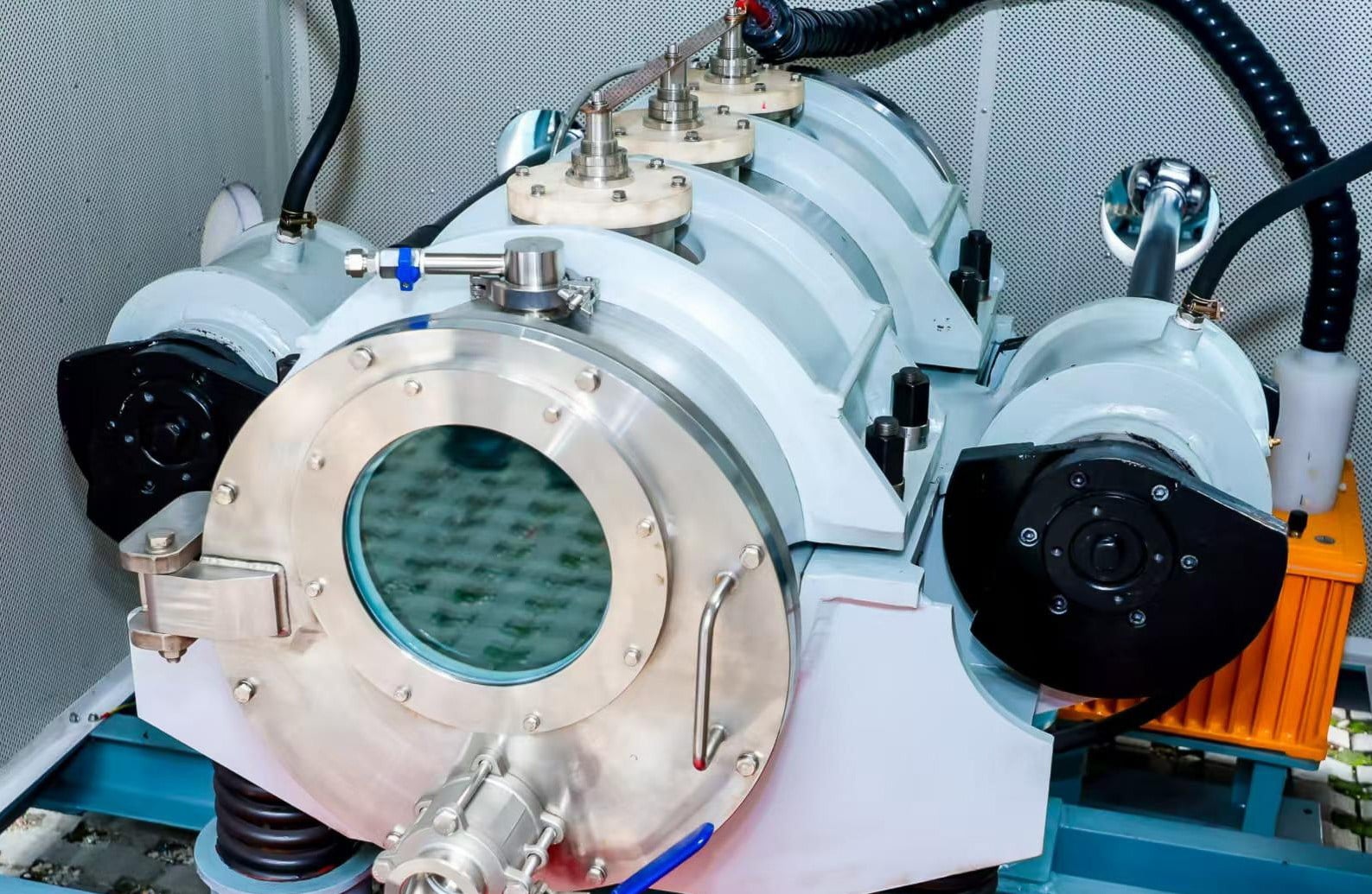 Some of the equipment used in the plasma mill. Photo: Handout