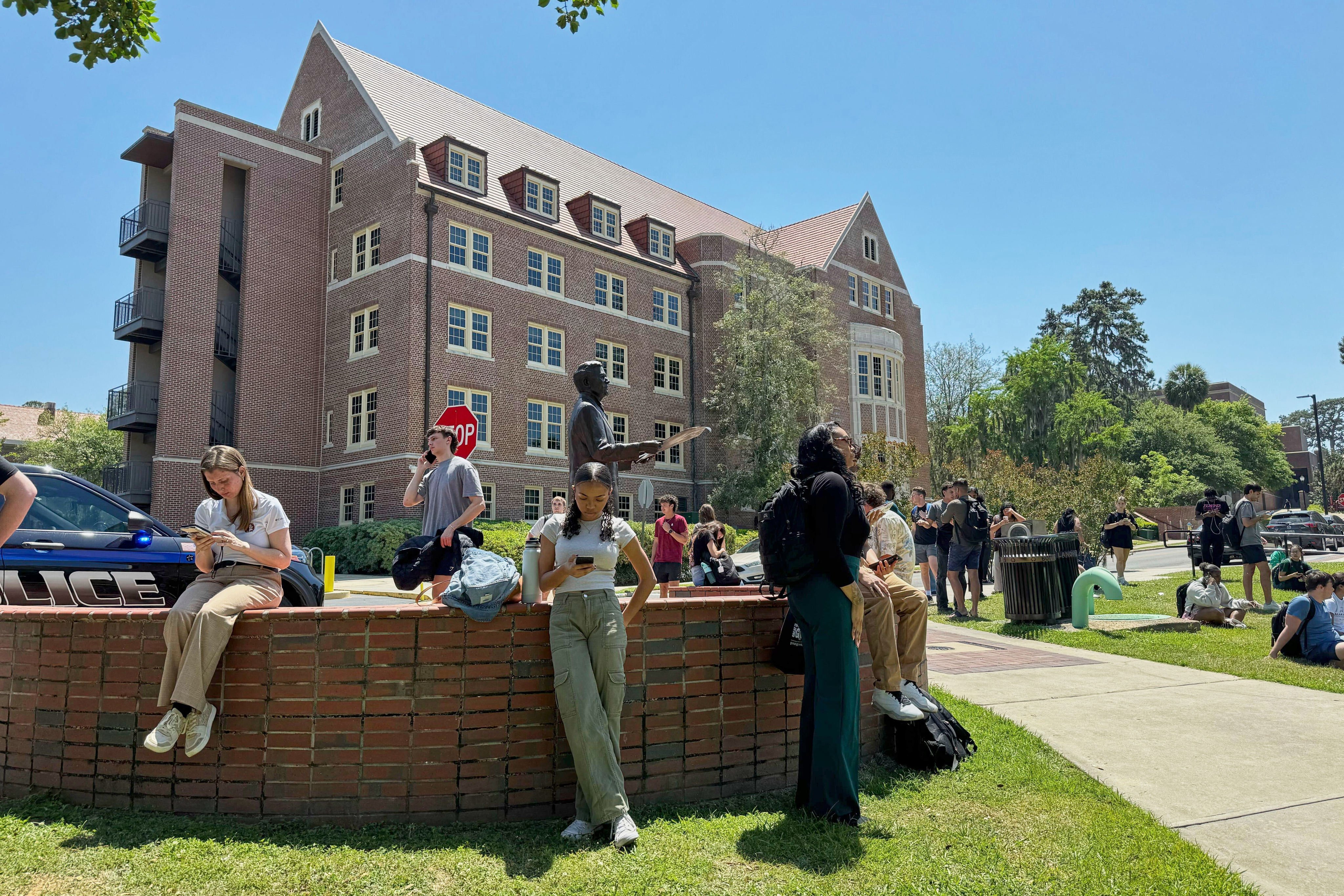 Florida State University, where there was an active shooter incident in April last year. Photo: AP