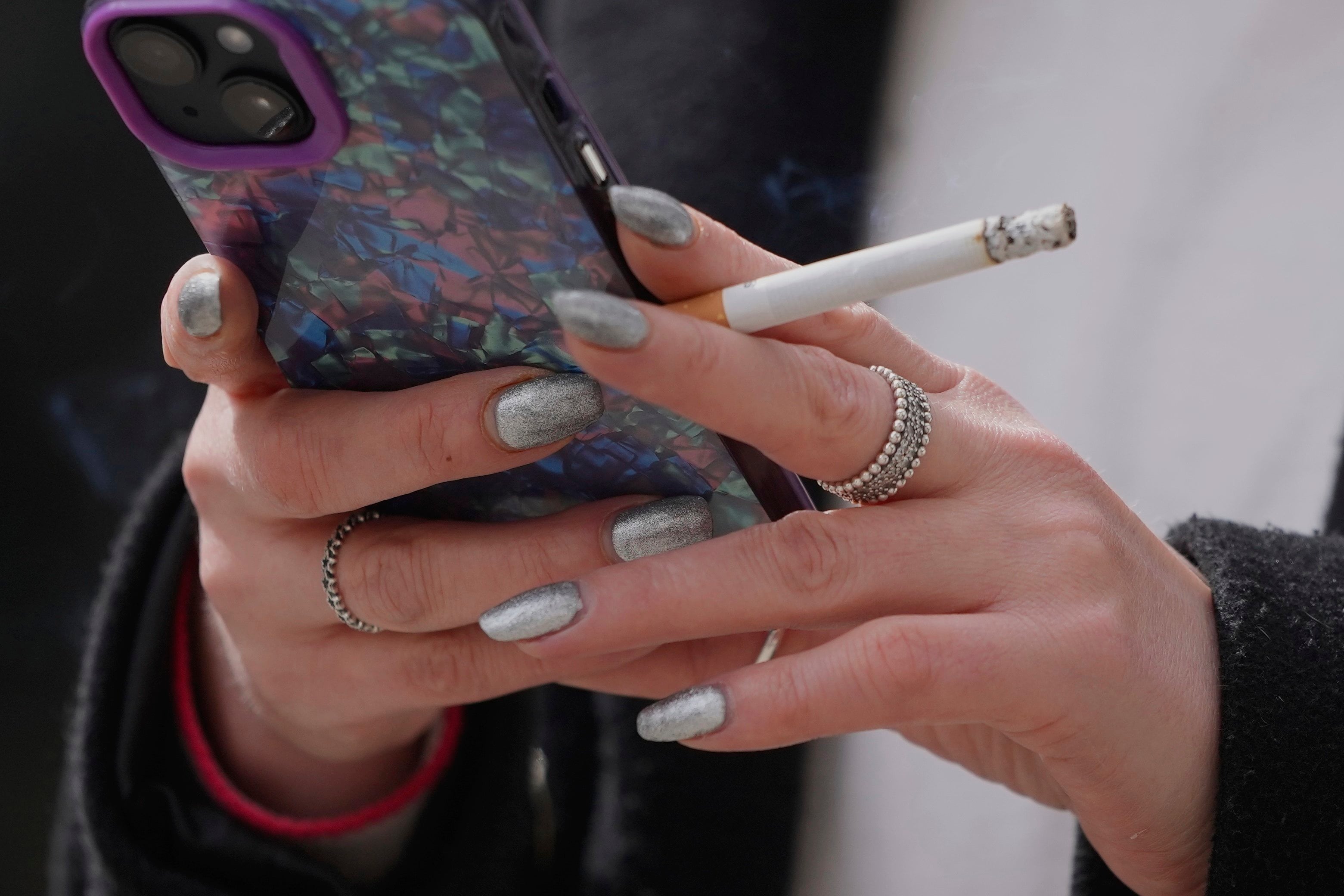 Smoking in England causes around 75,000 deaths per year. Photo: AP