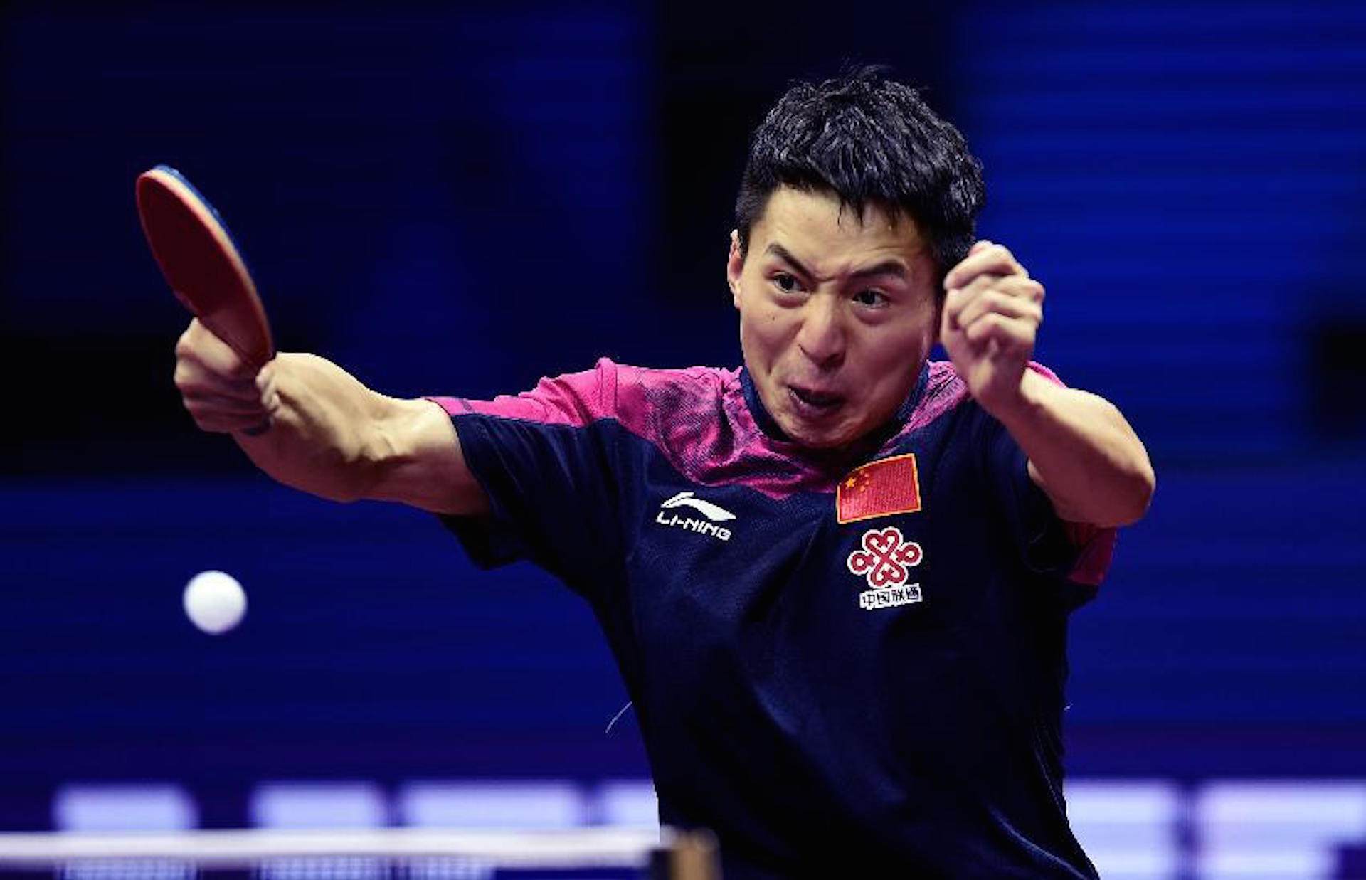 Fang Bo was first spotted in the ITTF database as a Kazakhstan-registered player before he made the announcement. Photo: HTF