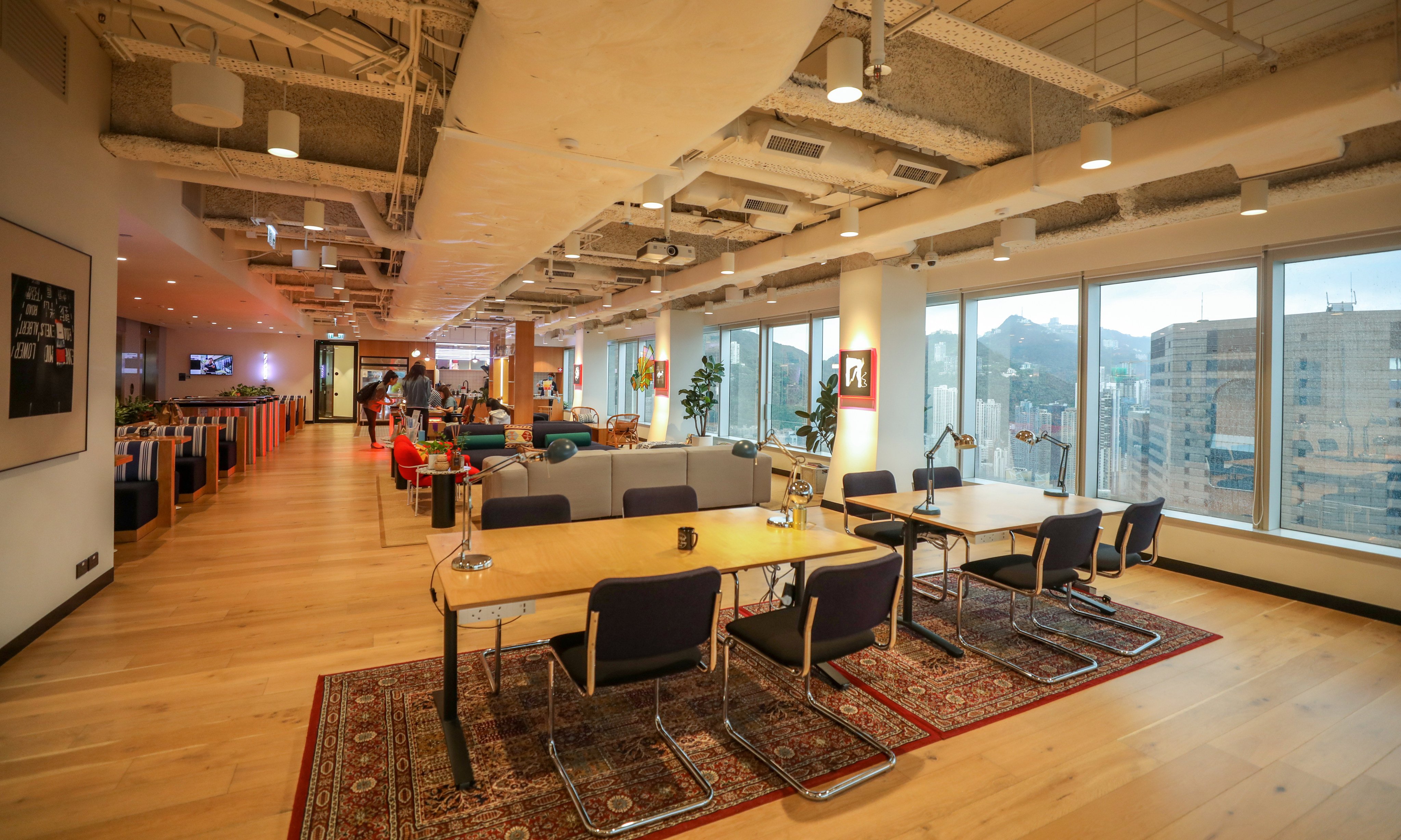 WeWork in Causeway Bay. Flexible workspace pricing has remained relatively stable despite the broader downturn. Photo: Xiaomei Chen