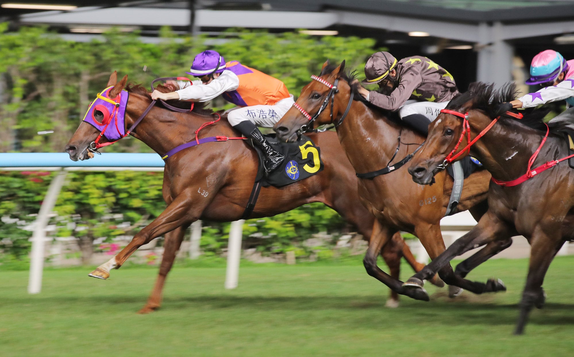 Ethan Brown lifts Shooting To Top to victory.