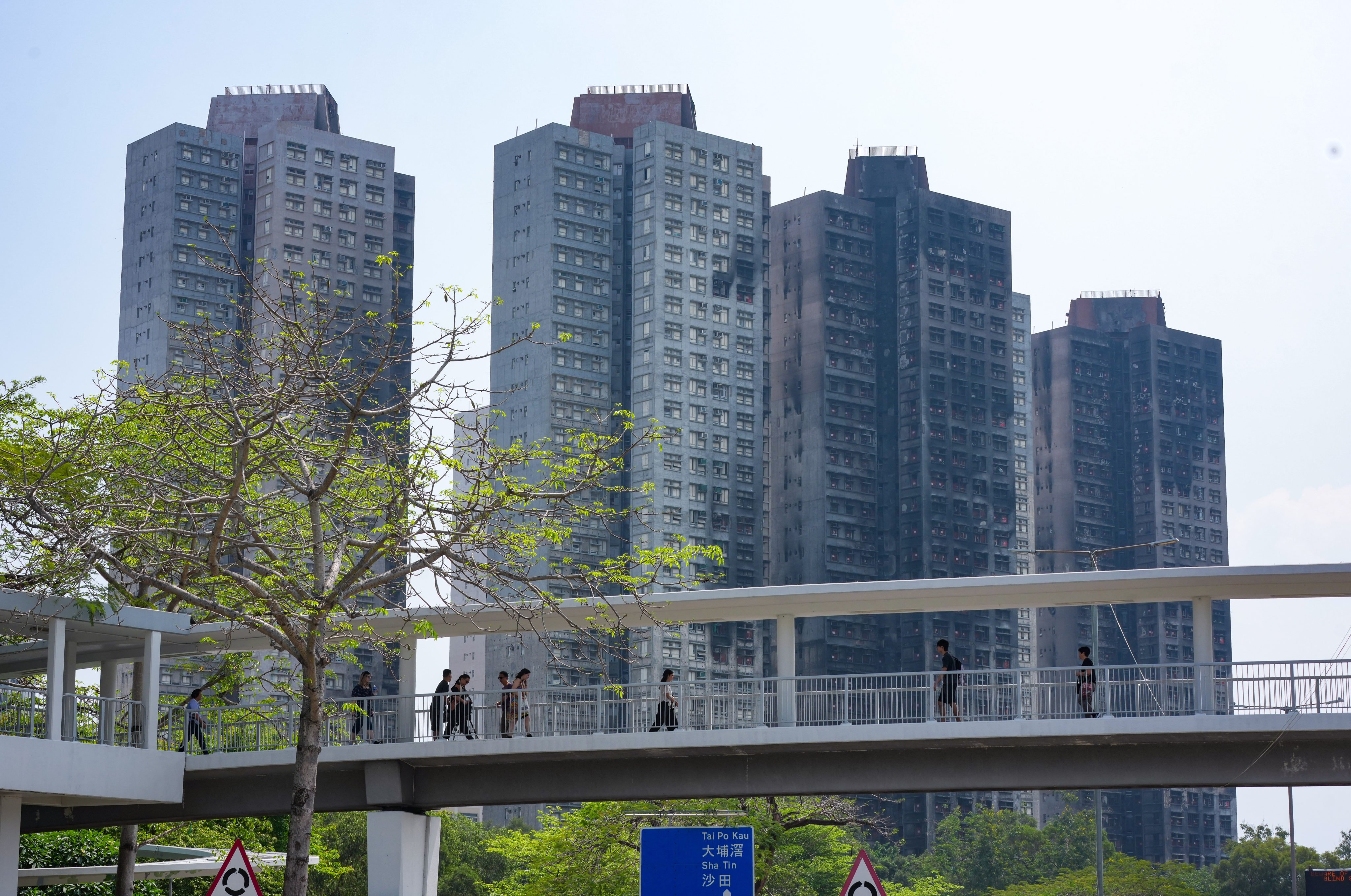 Wang Fuk Court in Tai Po. Photo: Jelly Tse